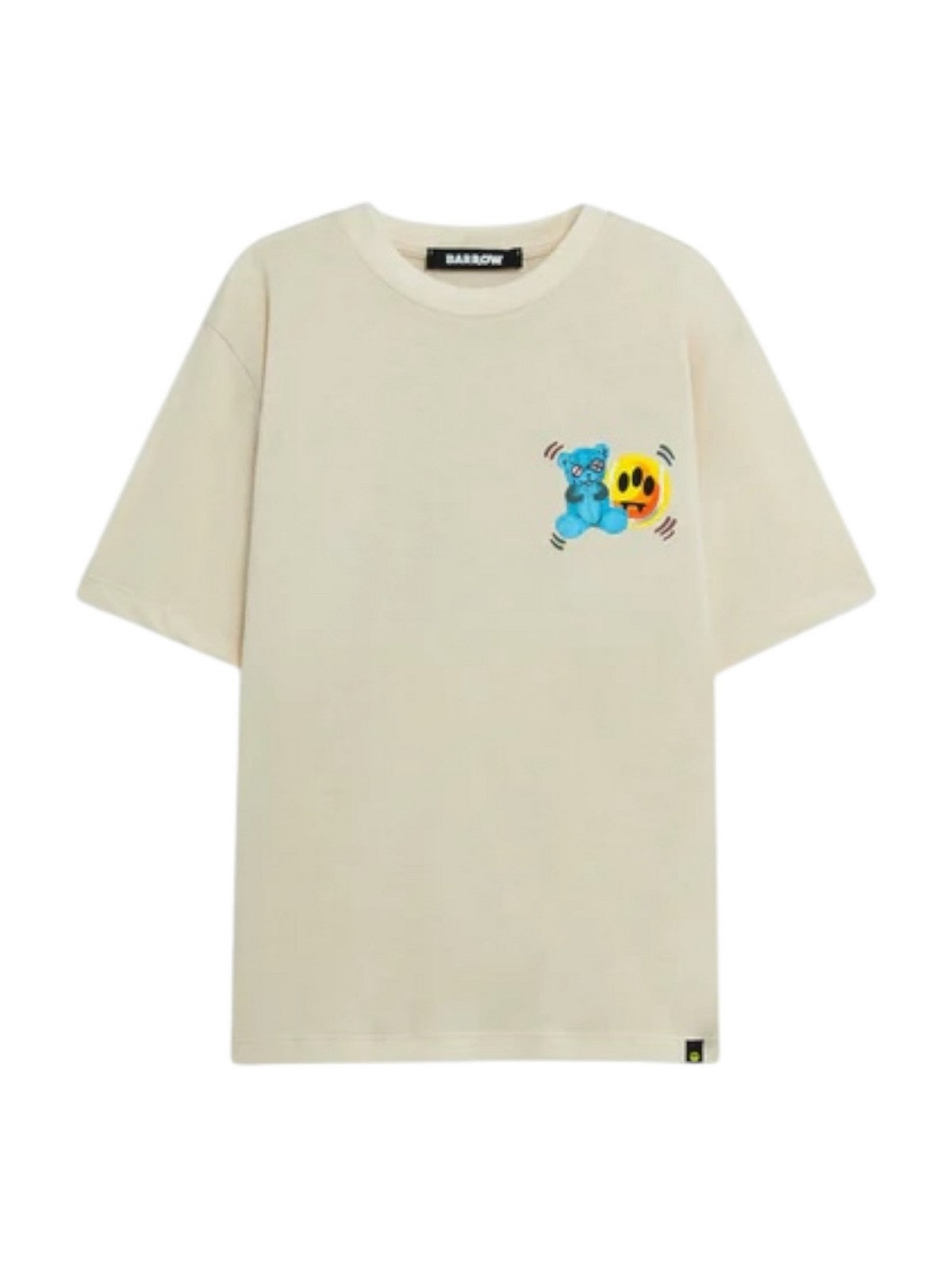 BARROW T-shirt Uomo S5BWUATH058 BW029 Beige gioboutiqueweb