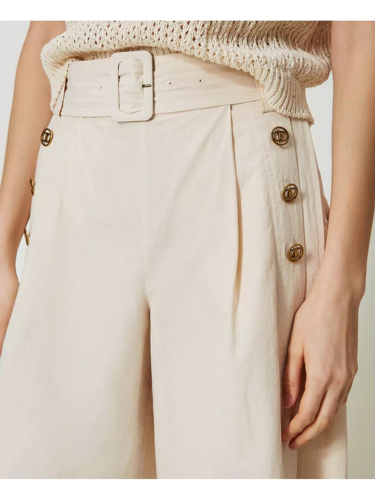 TWINSET Pantalone Donna 241TT2053 07222 Rosa gioboutiqueweb