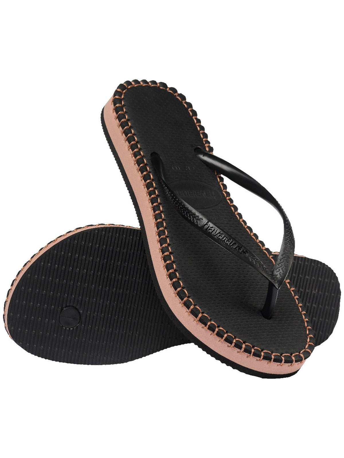 HAVAIANAS Infradito Donna Hav. Slim flatform loop 4149928.0090 Nero gioboutiqueweb