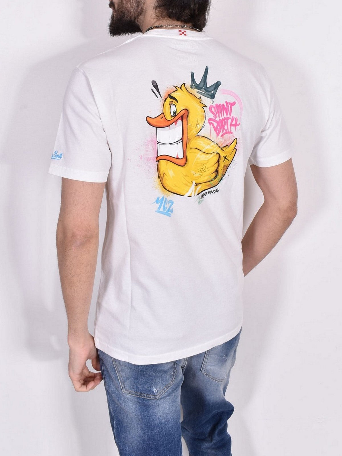 MC2 Saint Barth T-shirt et Polo Men Tshirt Man 02859f White