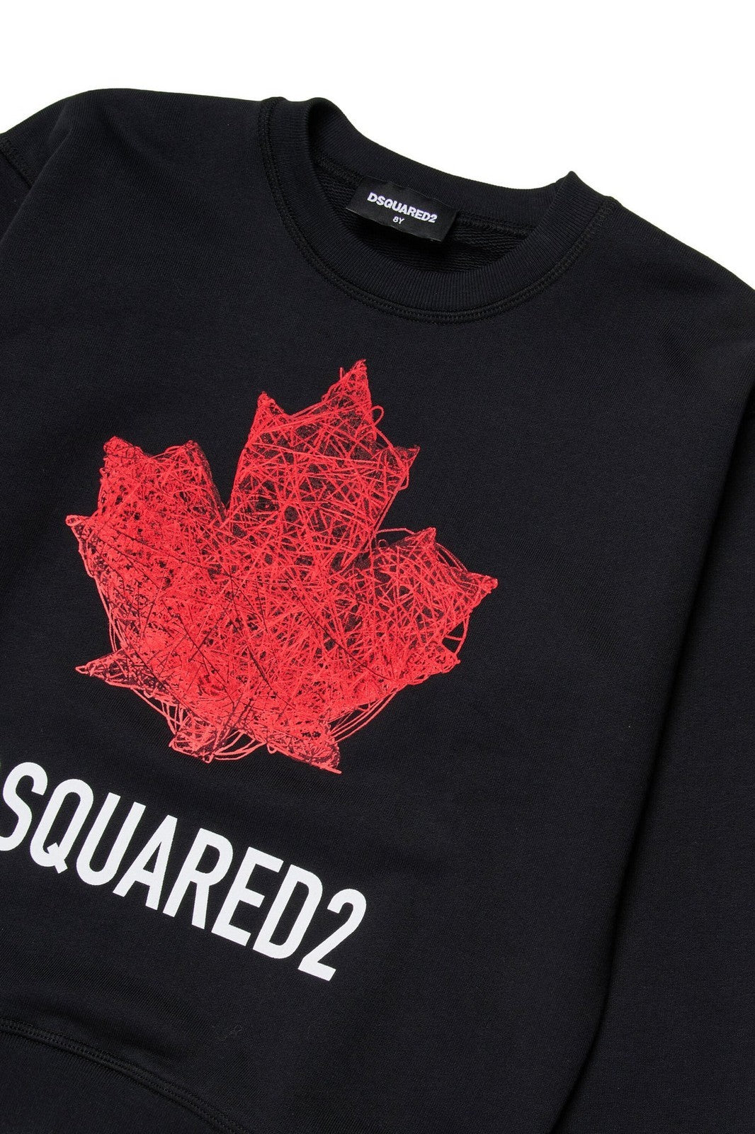 DSQUARED2 KIDS Felpa Unisex bambino DQ3193 D0AGW DQ900 BLACK