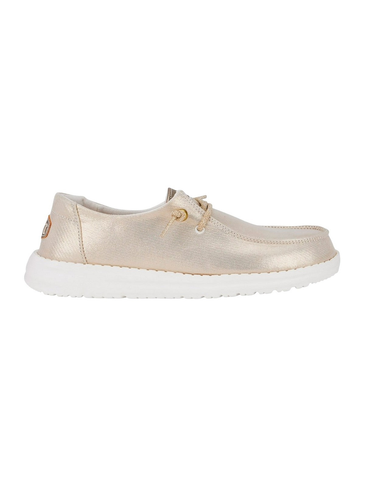 HEY DUDE Mocassino Donna Wendy Metallic Shine HD.40903 710 Oro gioboutiqueweb
