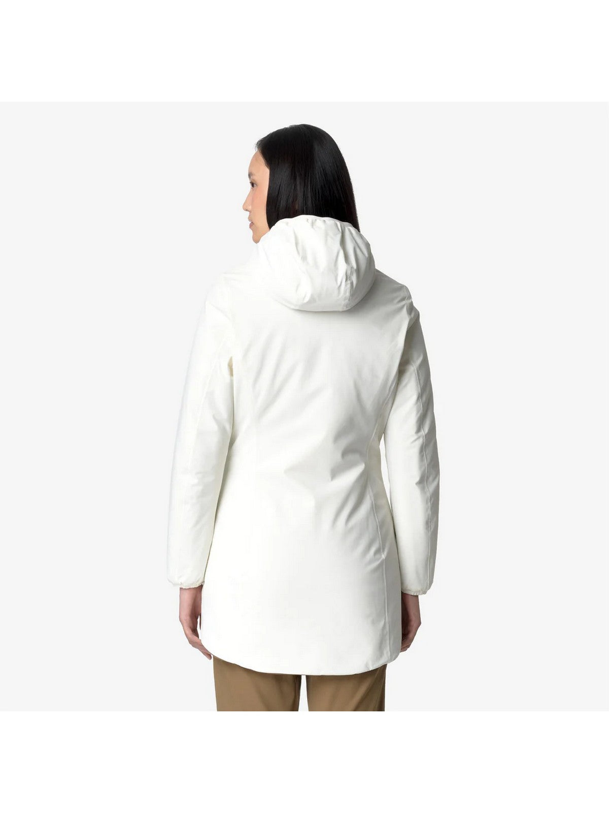 K-Way Women's Jacket Denise St Warm Double K6128UW White Asi