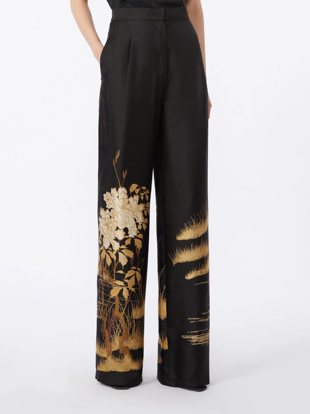 MAX MARA STUDIO Pantalone Donna MSEMAPPA 2616131034600 003 Nero