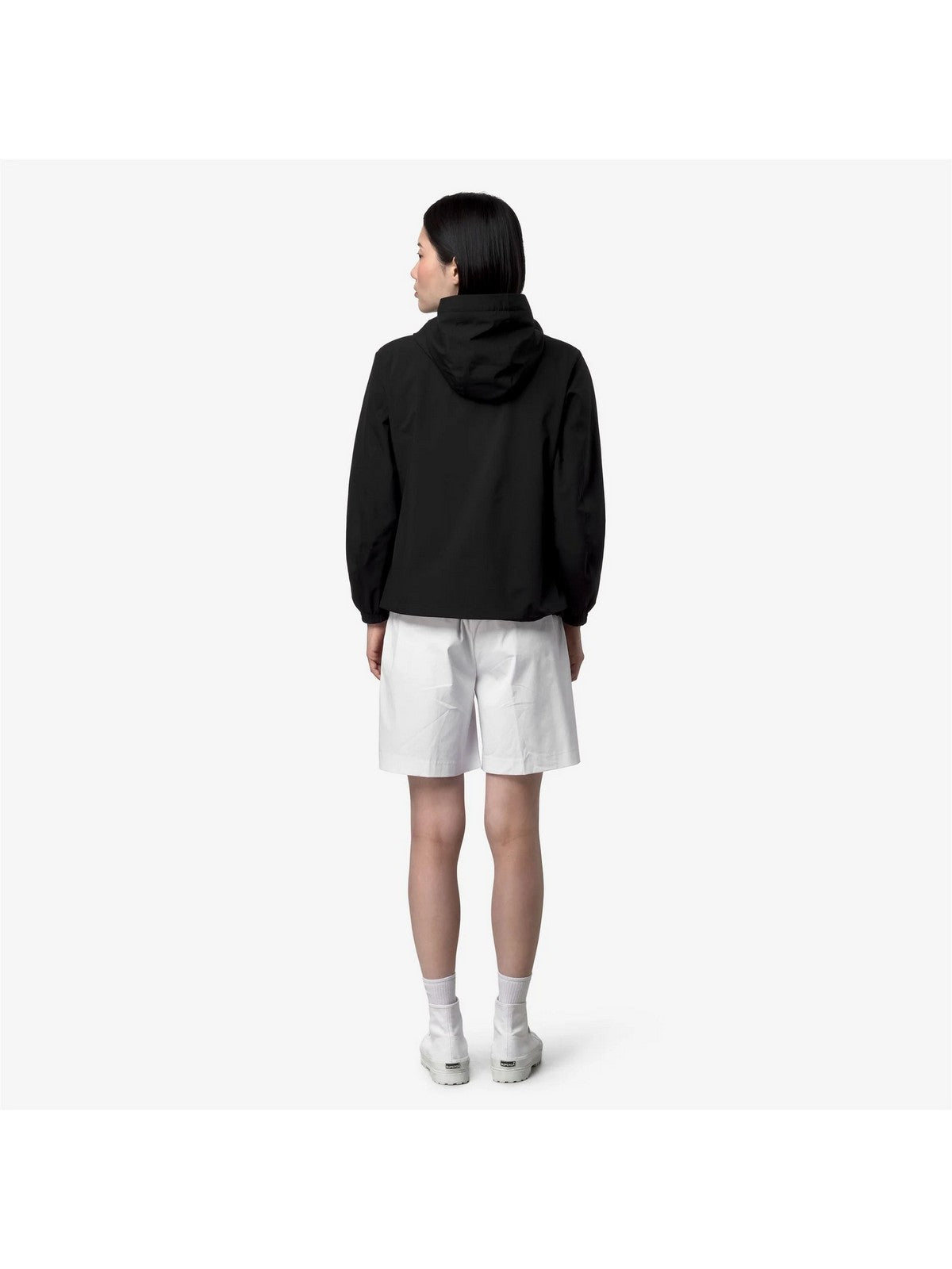 K-WAY Giubbino Donna LIL 2.0 STRETCH POLY JERSEY K21347W USY BLACK PURE