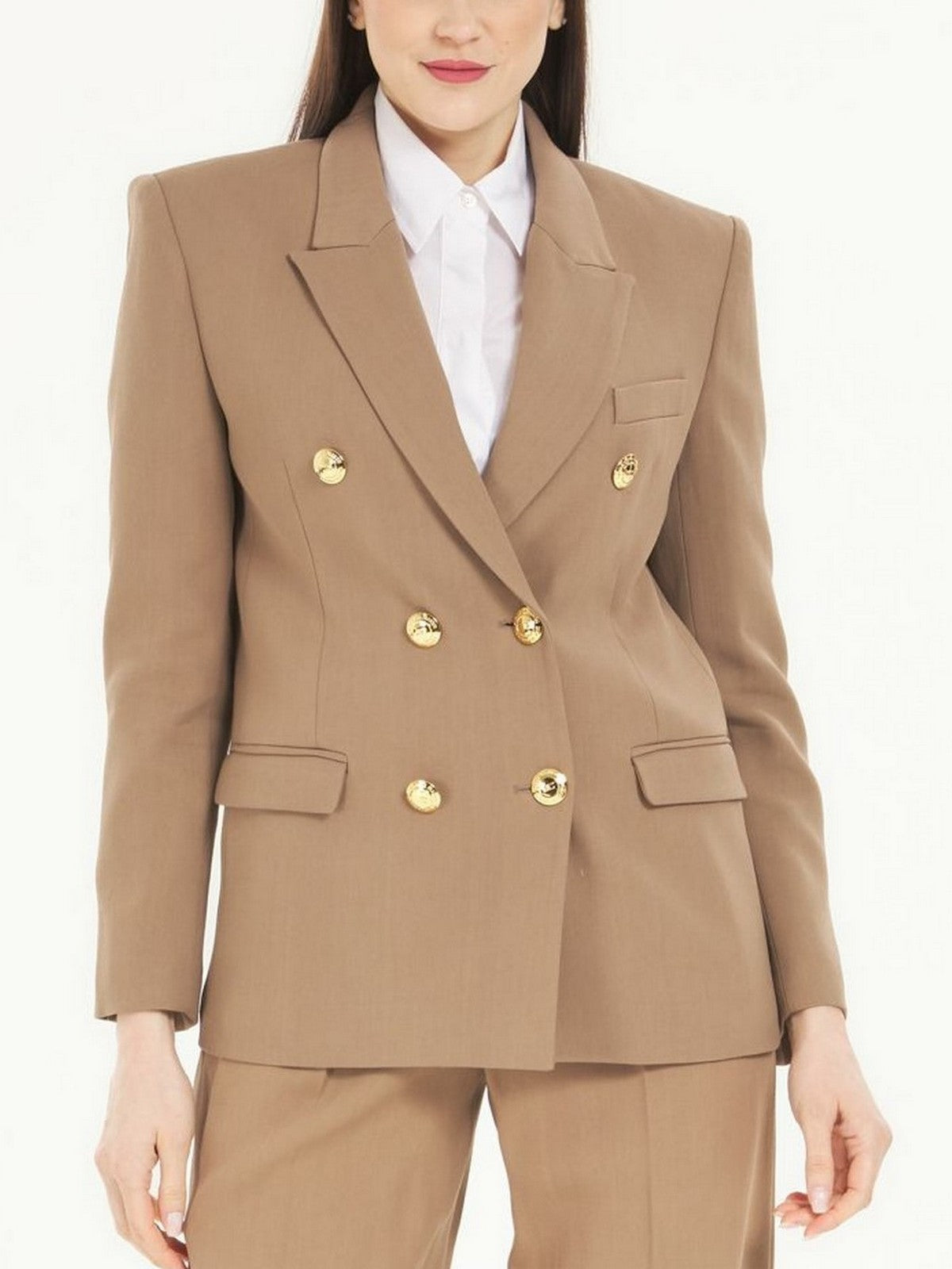 ELISABETTA FRANCHI Giacca Donna GI20061E2 229 ARGILLA