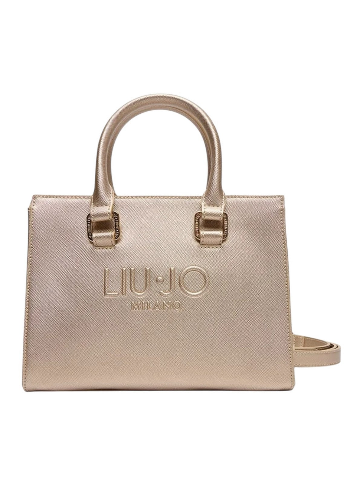 LIU JO ACCESSORIES Borsa Donna AF5150E0087 90048 LIGHT GOLD