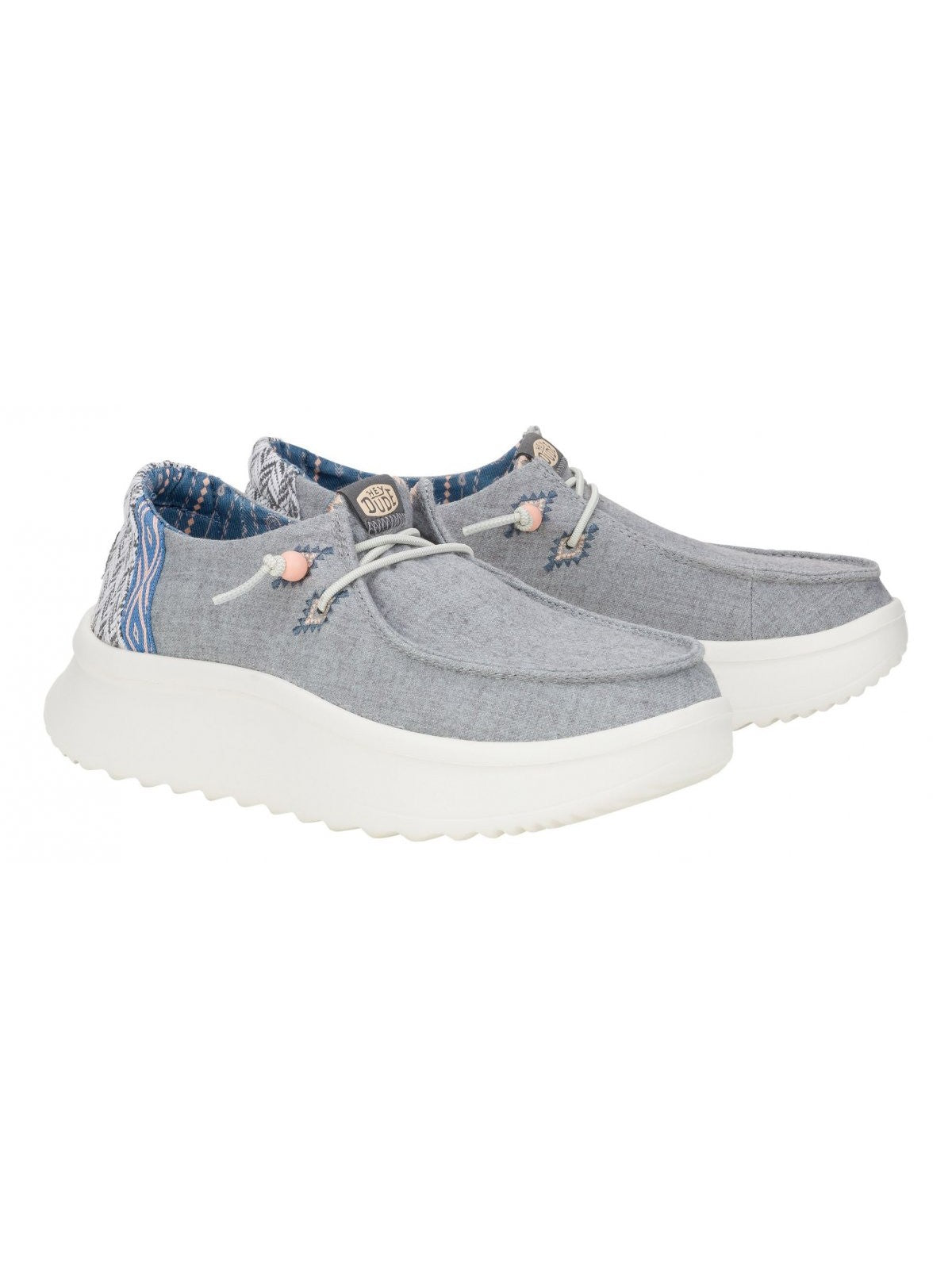 HEY DUDE Mocassino Donna HD.41946 030 GREY gioboutiqueweb