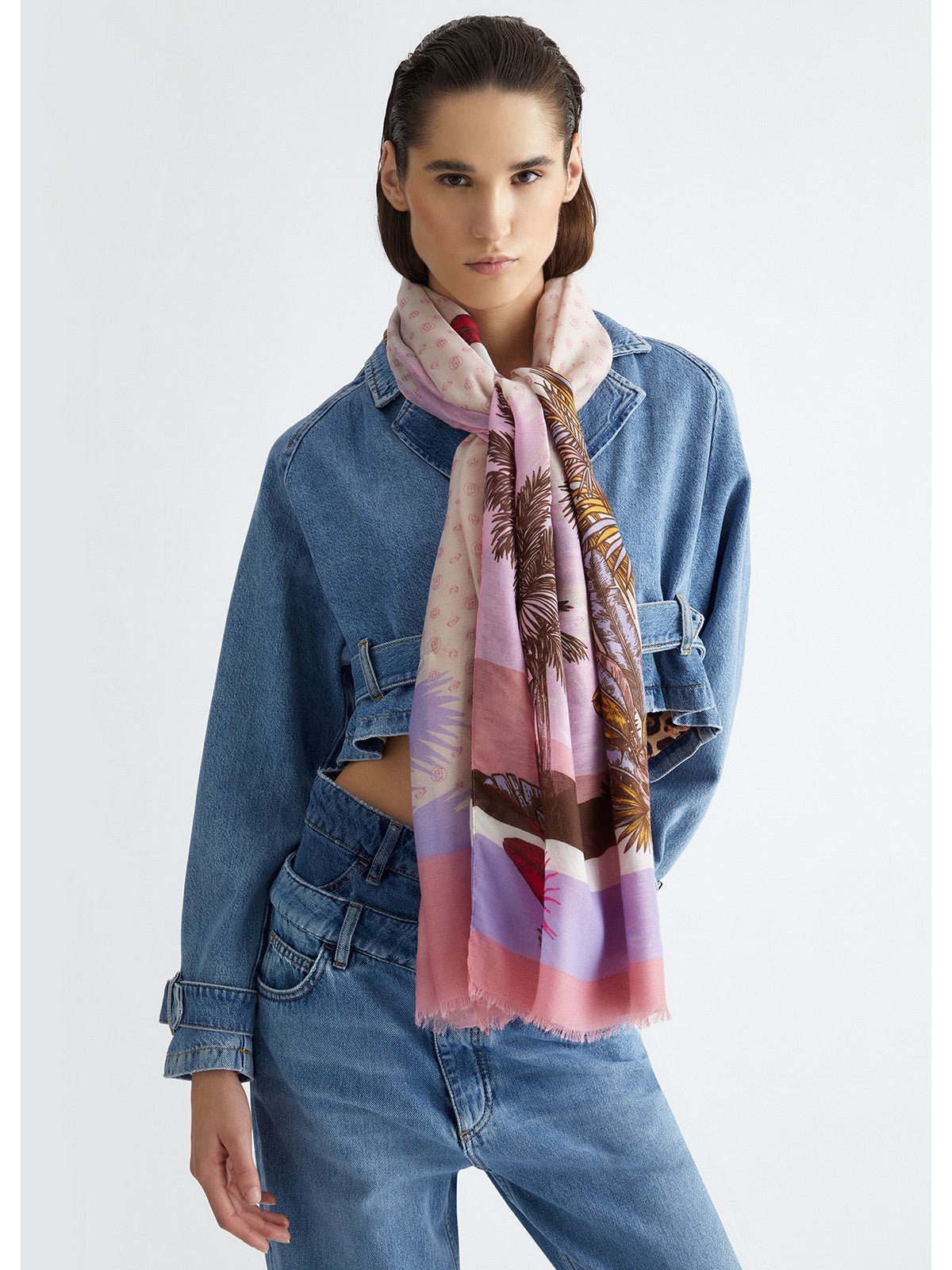 Liu Jo Soft Stola Woman 2A4048T0300 41909 Rosa