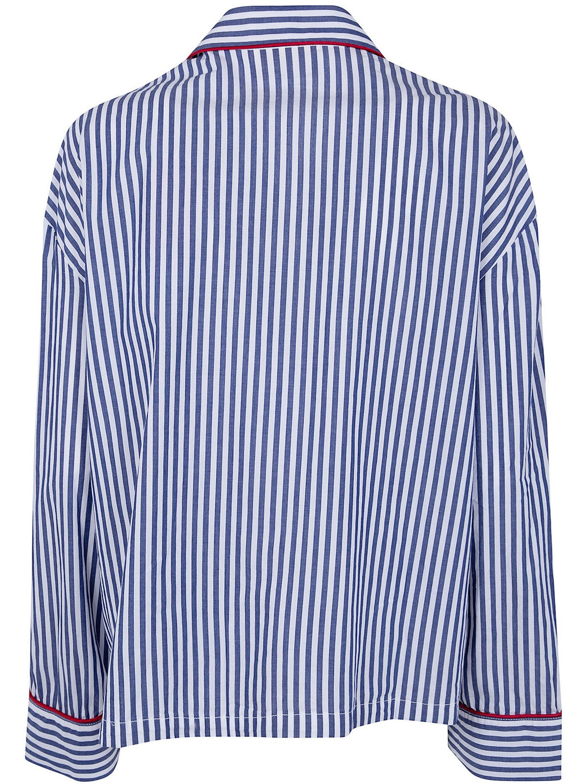 MC2 SAINT BARTH Camicia Donna ASTRA 01699L COTTON STRIPES V PIPING 61