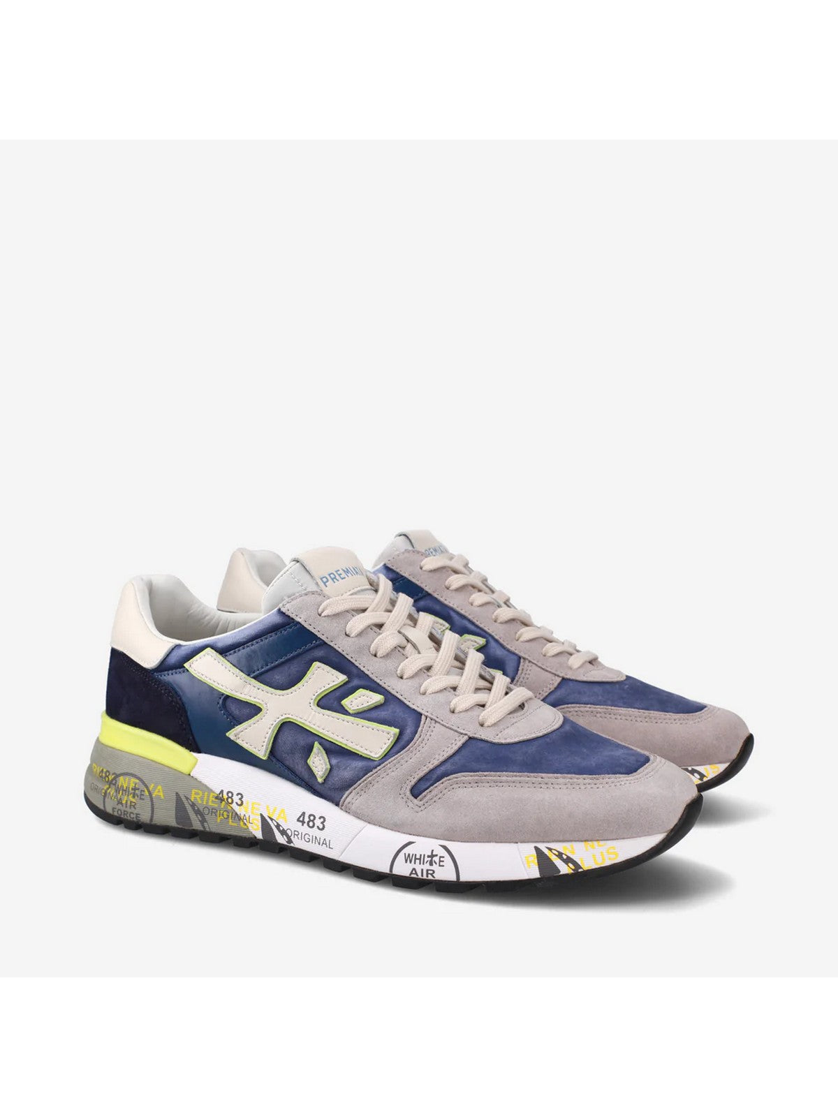 PREMIATA Sneaker Uomo MICK VAR 6819 Grigio gioboutiqueweb