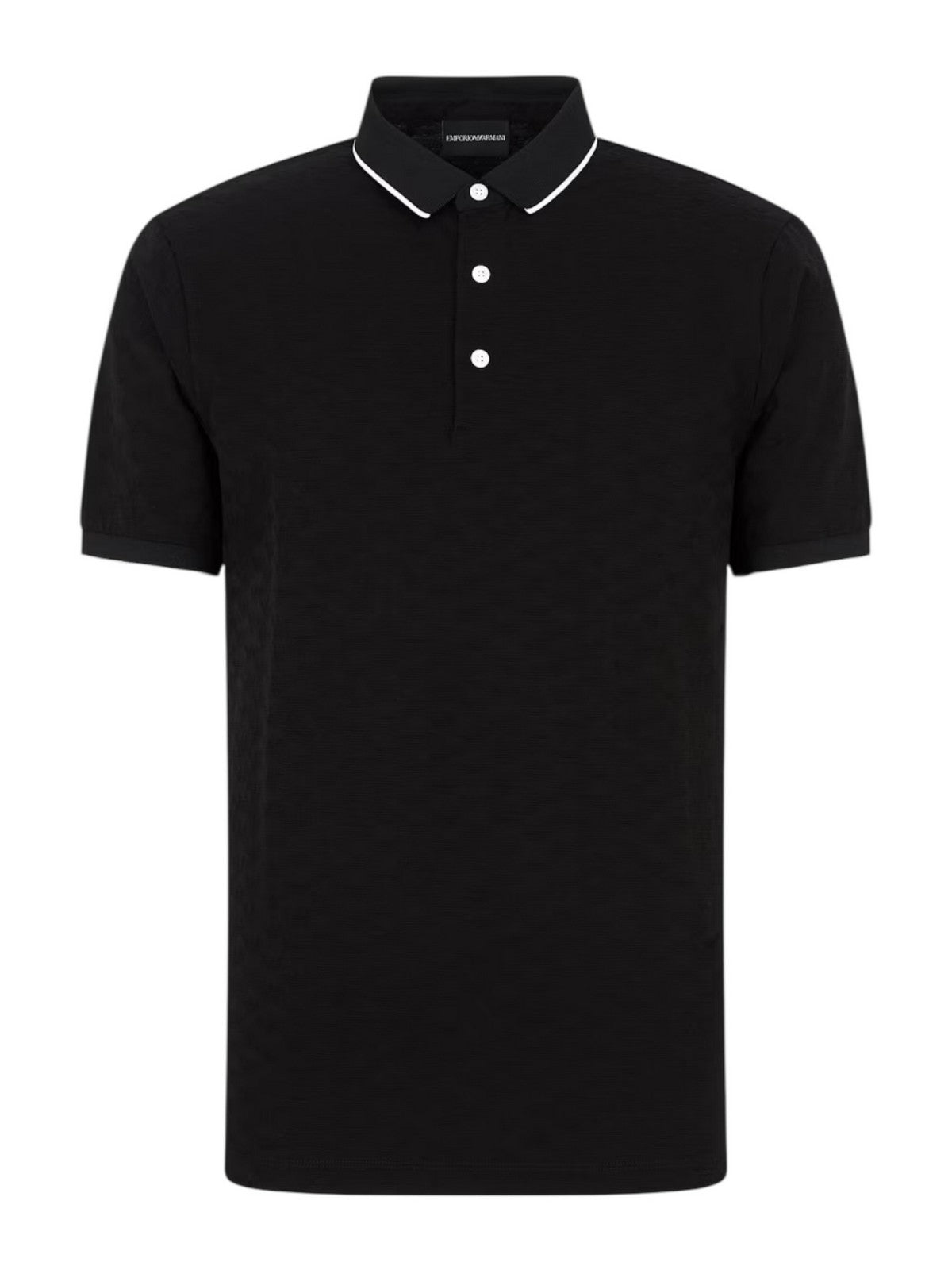 EMPORIO ARMANI Polo Uomo 8N1FP0 1JHWZ 0999 Nero gioboutiqueweb