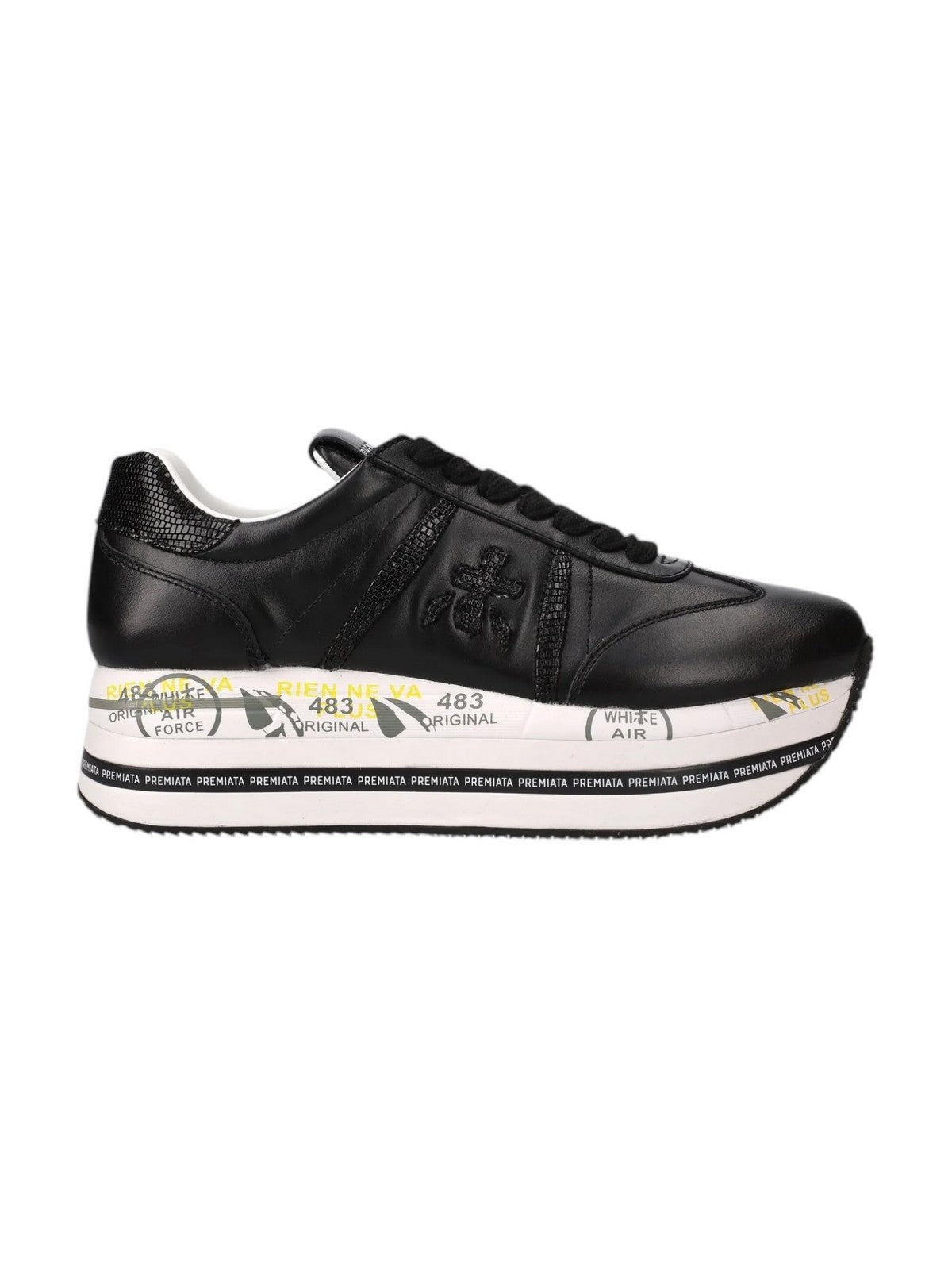 PREMIATA Sneaker Donna BETH VAR 7107 Nero gioboutiqueweb