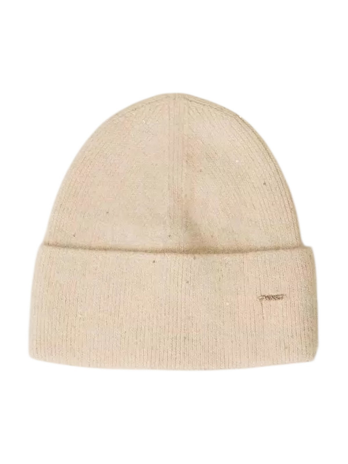 TWINSET Cappello Donna SEQUINS KNITTING 252TA426B 07222 PARCHMENT