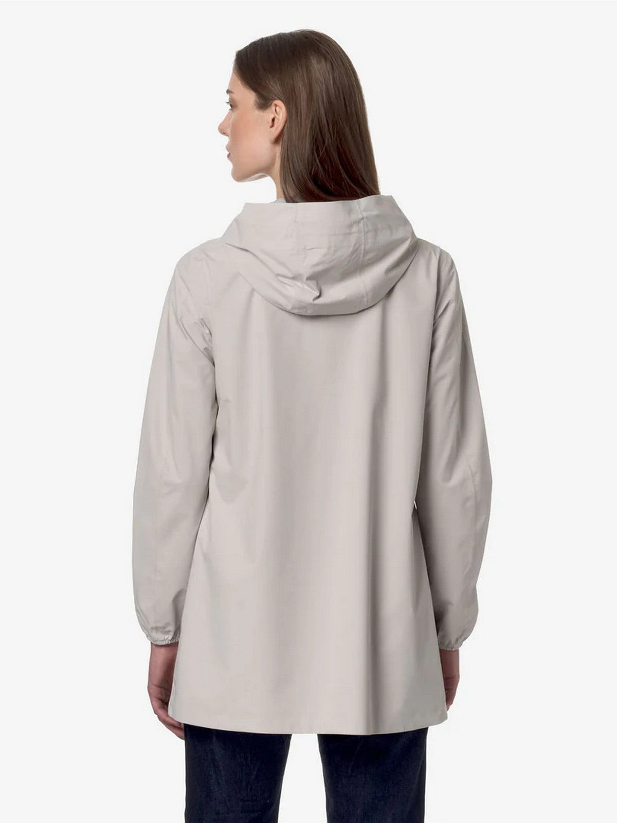 K-WAY Giubbino Donna Mathy Bonded Jersey V K7127JW 634 BEIGE LT gioboutiqueweb