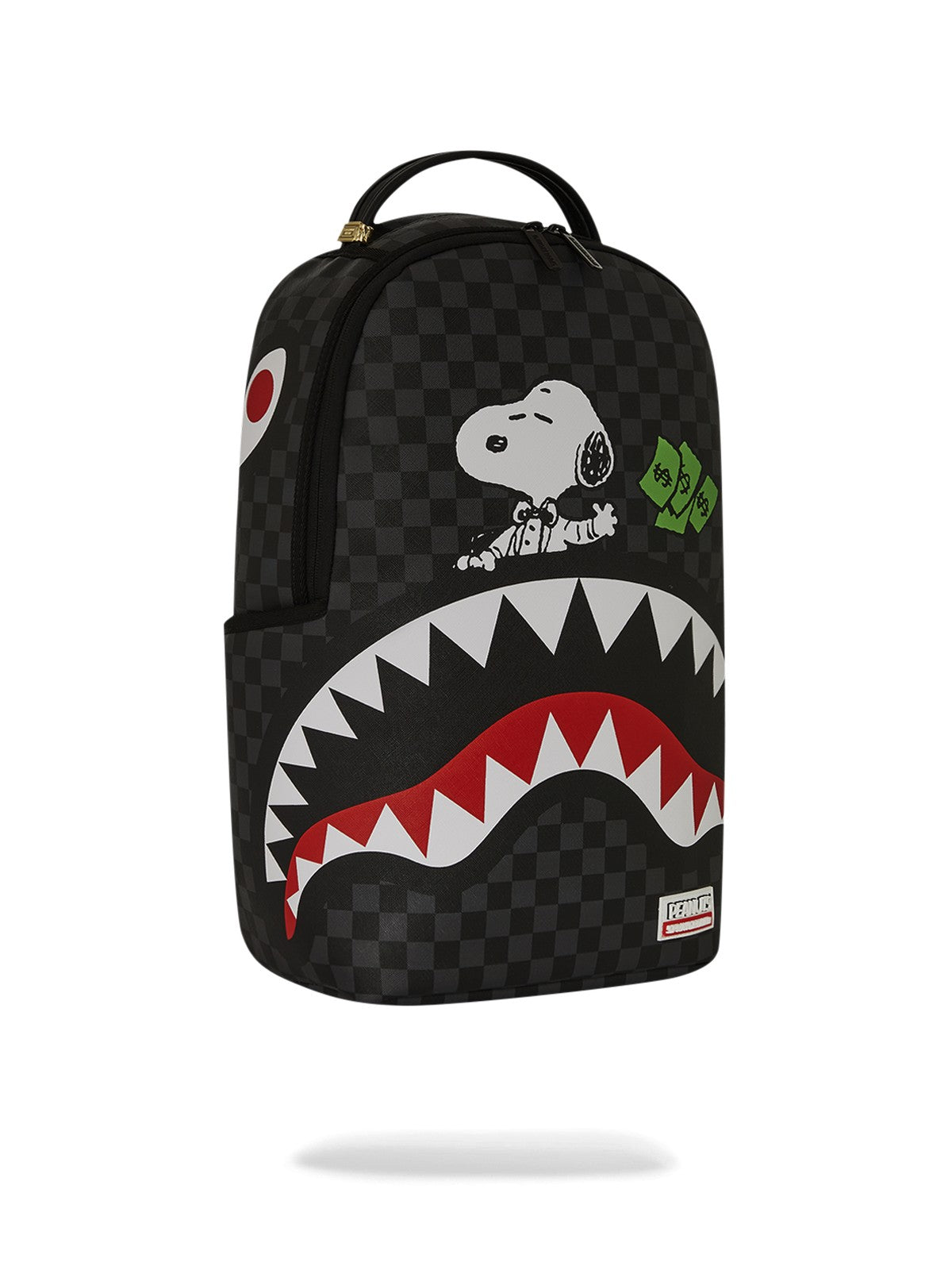 SPRAYGROUND Zaino Uomo SNOOPY TOP SHARK MONEY DLXSV BACKPACK 910B7741NSZ Nero gioboutiqueweb