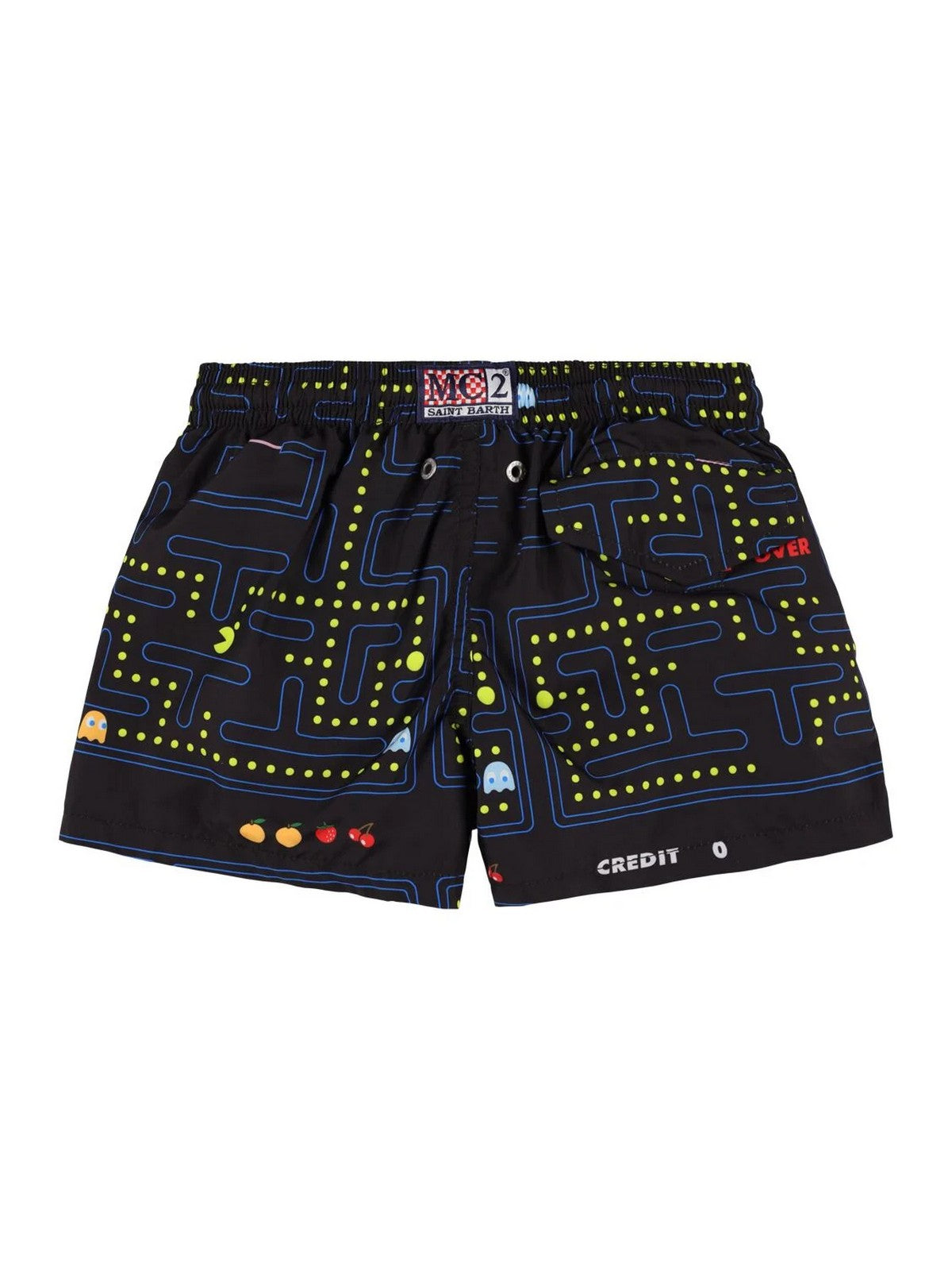 MC2 SAINT BARTH Costume da bagno Bambini e ragazzi JEAN LIGHTING 01663F Nero gioboutiqueweb