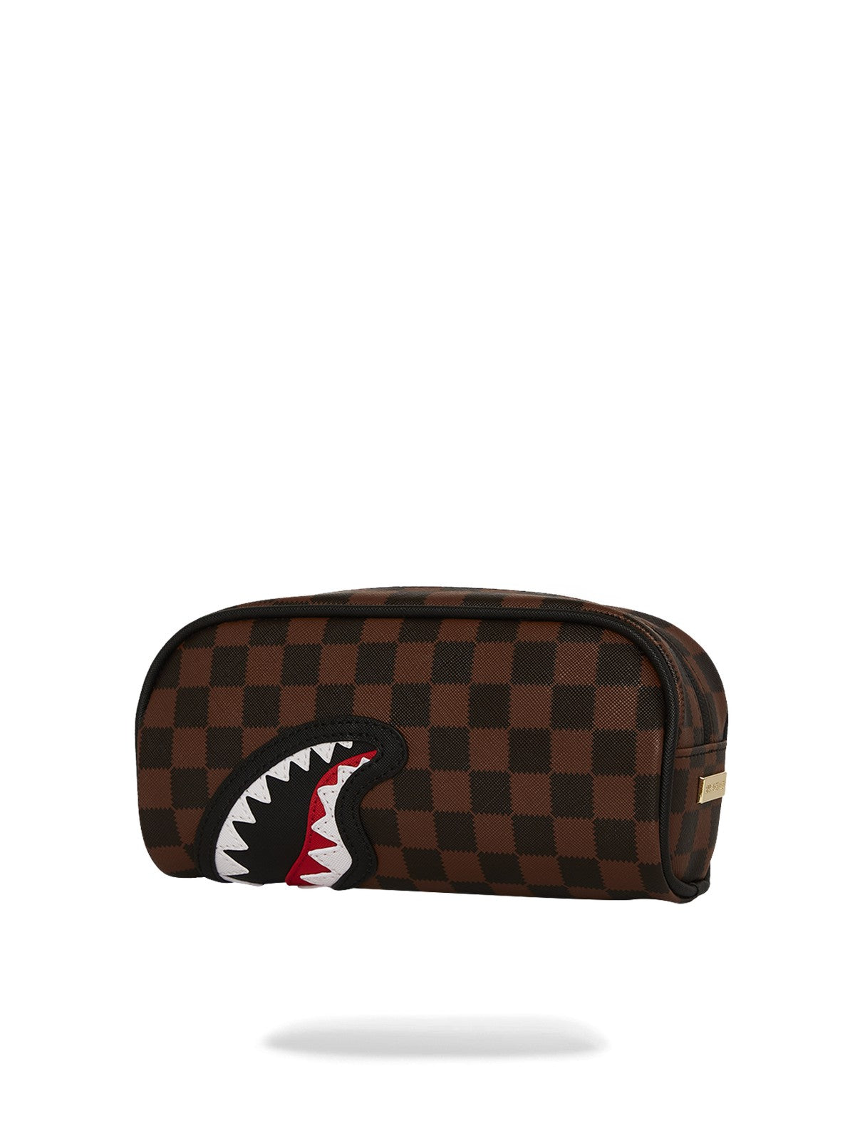 SPRAYGROUND Pochette Unisex adulto SAWTOOTH SHARKS IN PARIS POUCH 910B7845NSZ MARRONE gioboutiqueweb