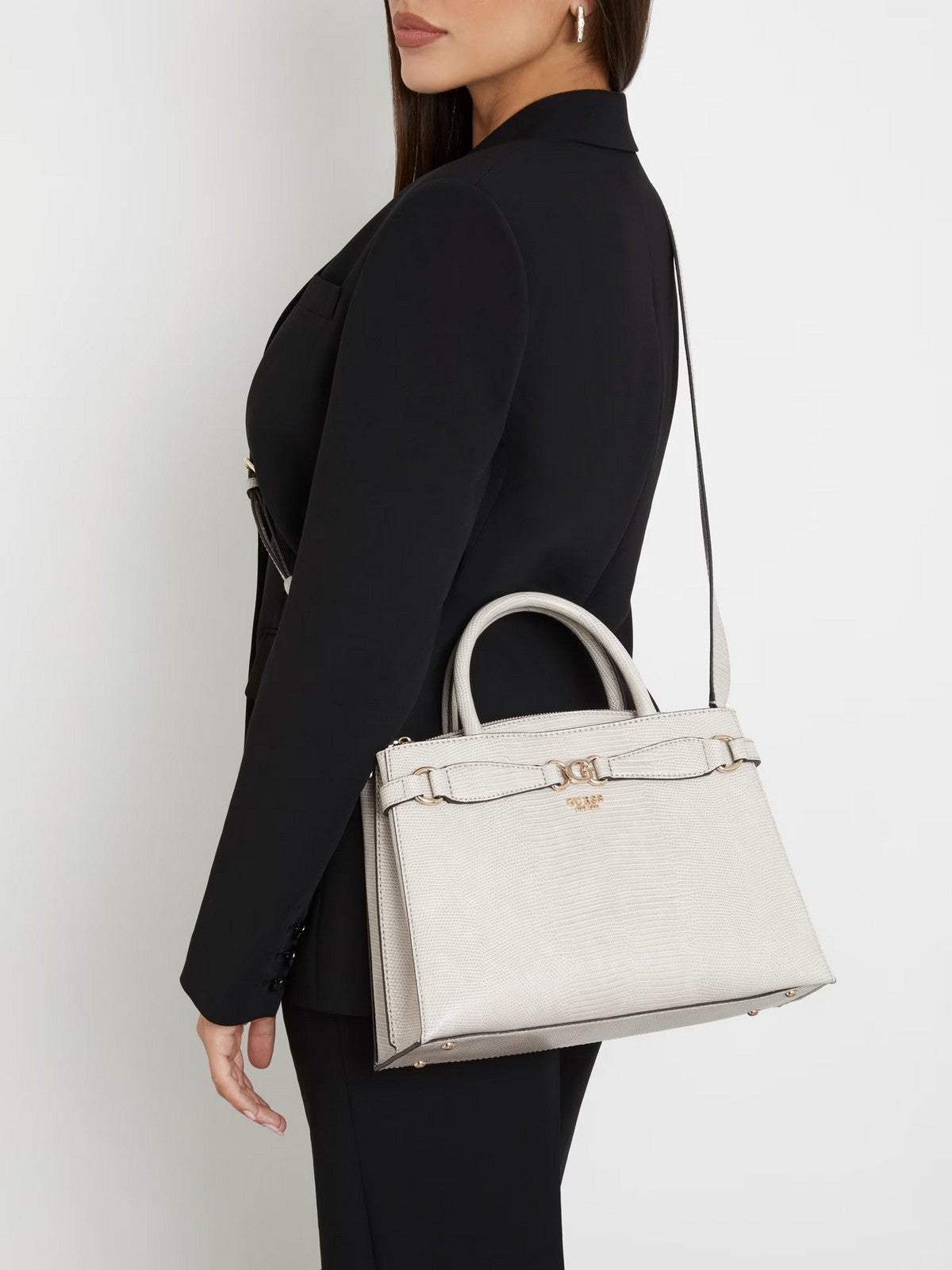 GUESS Borsa Donna Arlena Girlfriend Sa HWKG93 33060 TAU Beige gioboutiqueweb