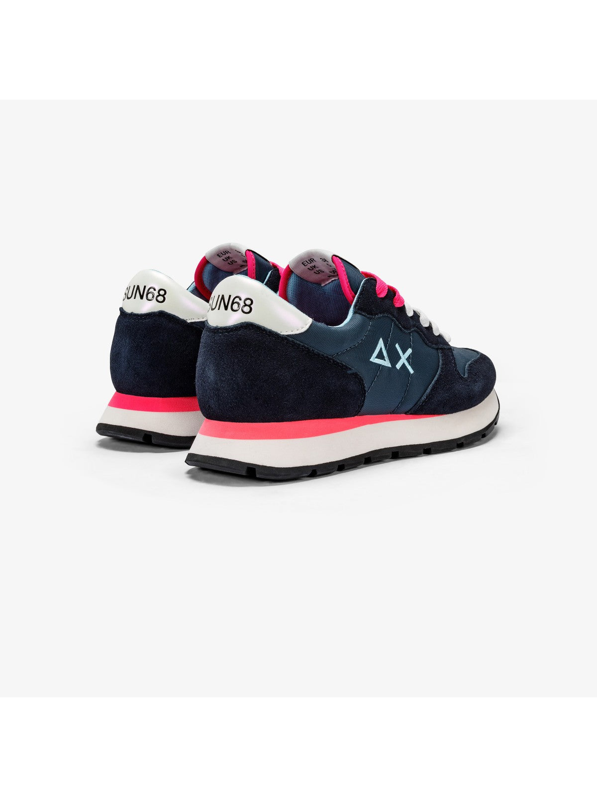 Sun68 Sneaker Frau Verbündeter Nylon Z34201 07 Blau