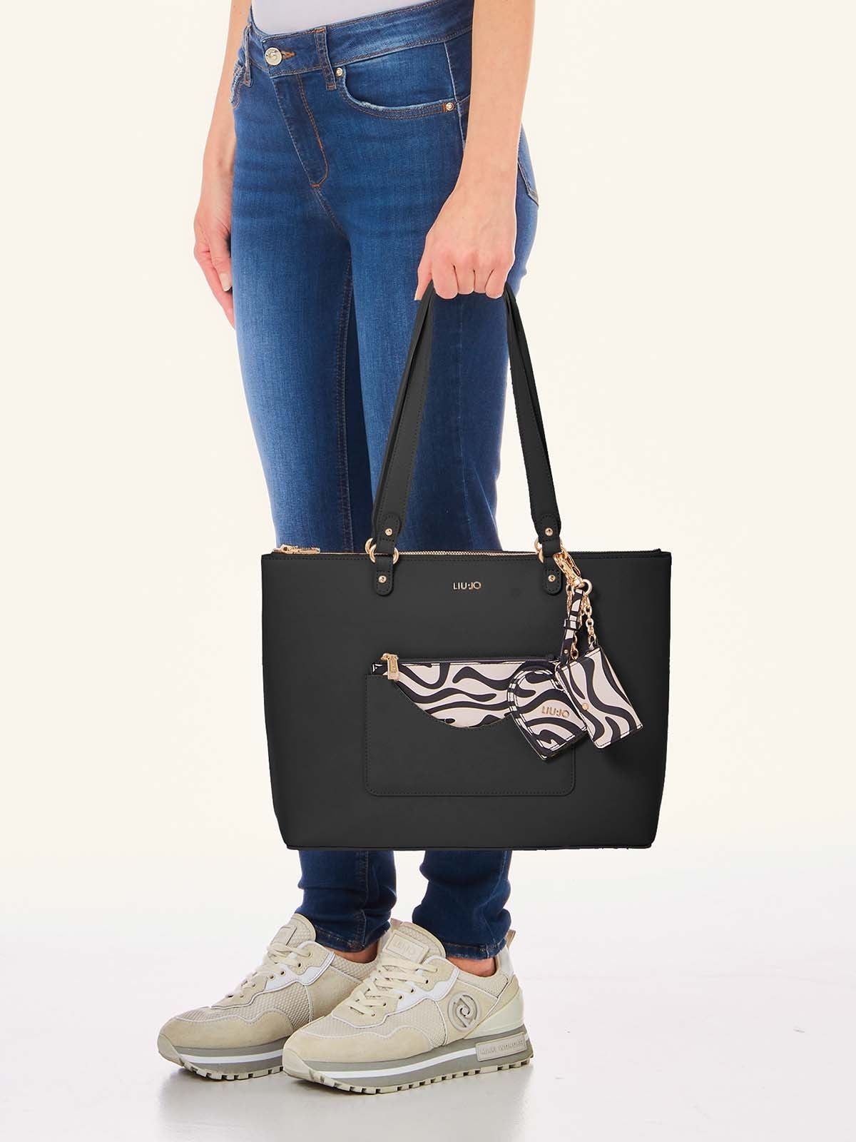 LIU JO ACCESSORIES Borsa Donna AA4052E0087 22222 Nero gioboutiqueweb