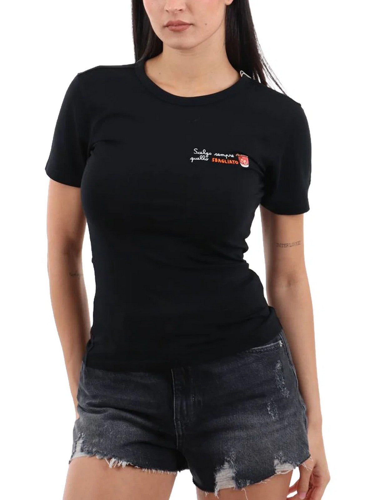 MC2 SAINT BARTH T-shirt Donna ESME 01224L QUELLO SBAGLIATO 00 EMB