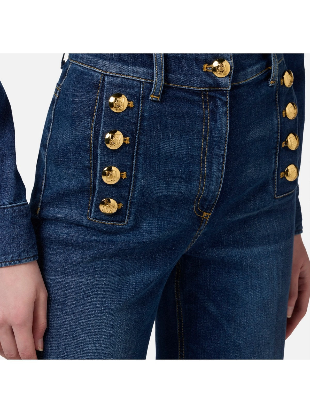 ELISABETTA FRANCHI Jeans Donna PJ67D46E2 104 Blu