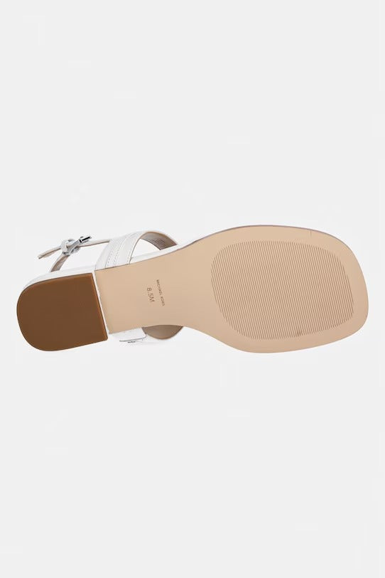 MICHAEL KORS Sandalo Donna MARCIA THONG SANDAL 40S6MCFS1L 085 OPTIC WHITE