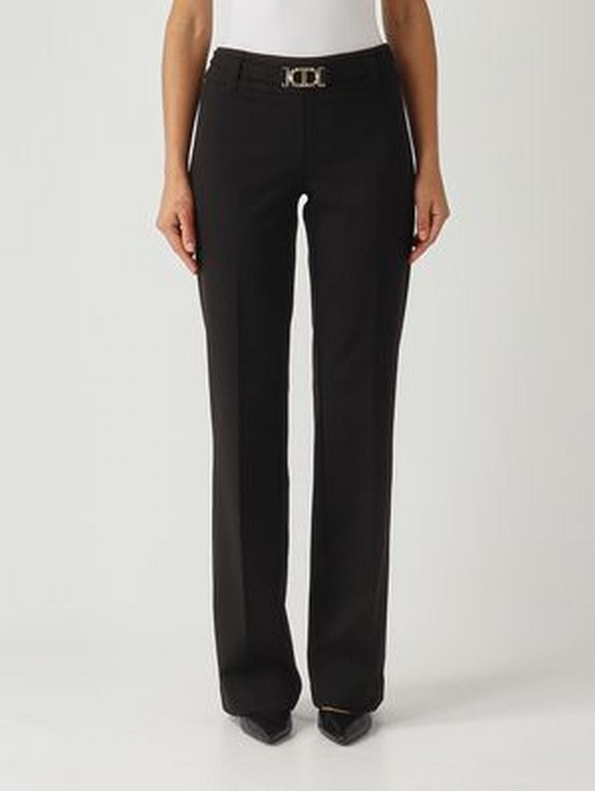 TWINSET Pantalone Donna CREPE SUIT 252TP2591 00006 Nero