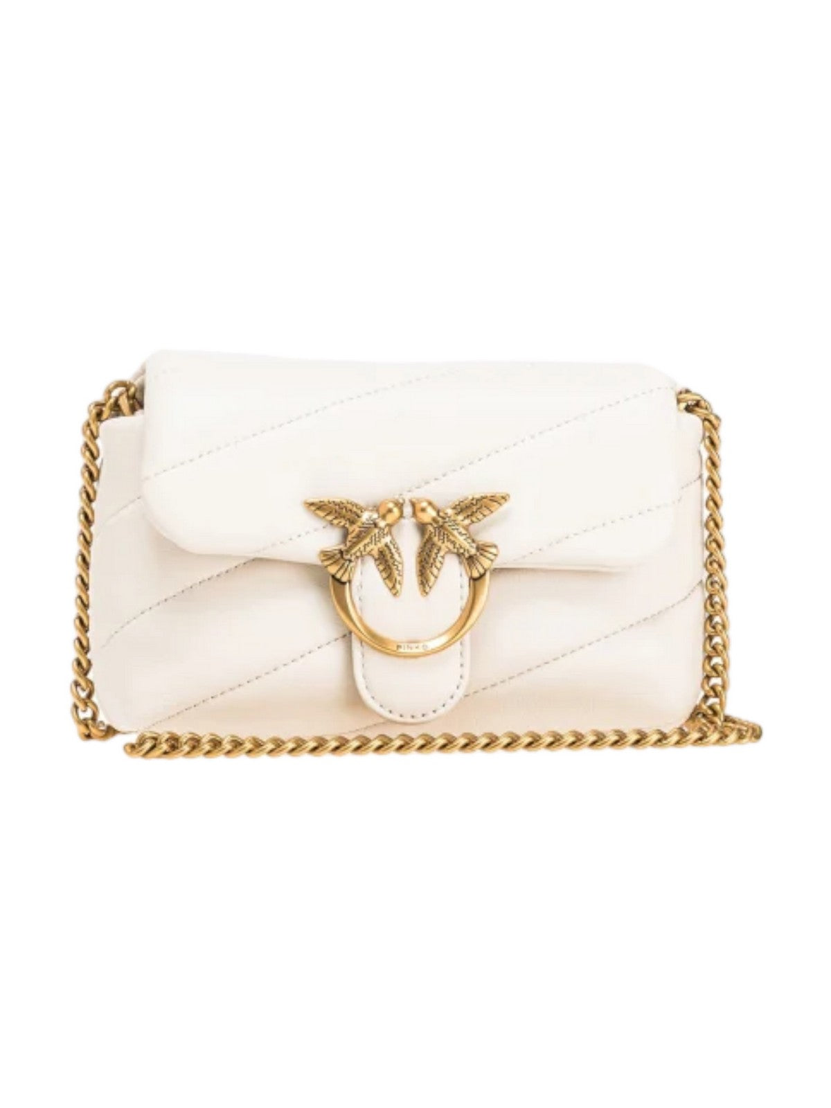 PINKO Borsa Donna Love baby puff 100040-A0F2 Z14Q Bianco gioboutiqueweb