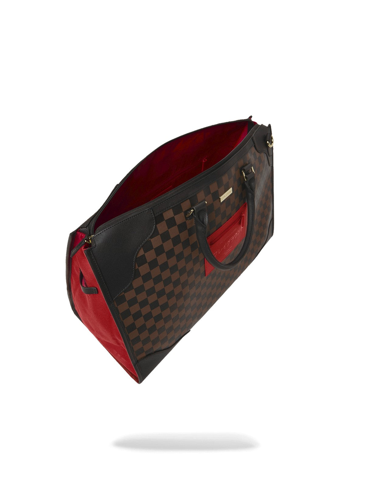 SPRAYGROUND Borsa Unisex adulto RED REDEMPTION PYRAMID DUFFLE 910D8901NSZ Marrone
