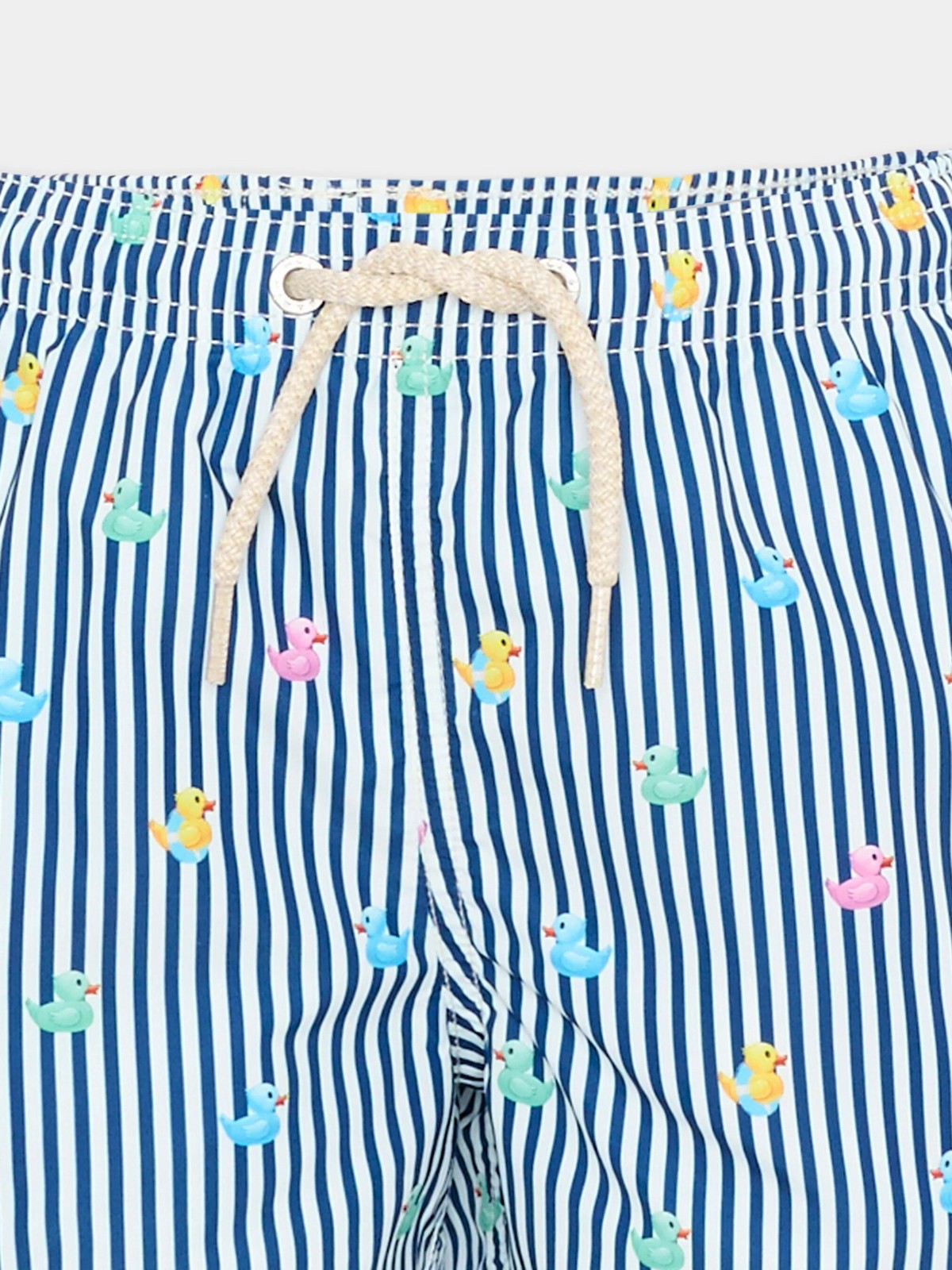 MC2 SAINT BARTH Costume da bagno Bambini e ragazzi JEAN LIGHTING 03290L DUCKY PASTEL STRIPES S 61