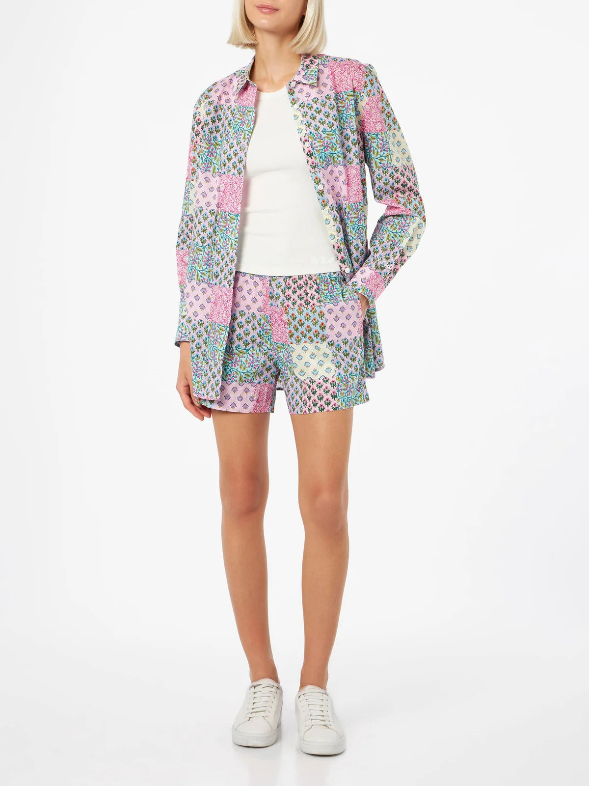 MC2 SAINT BARTH Pantaloncino Donna MEAVE 00772F Multicolore gioboutiqueweb