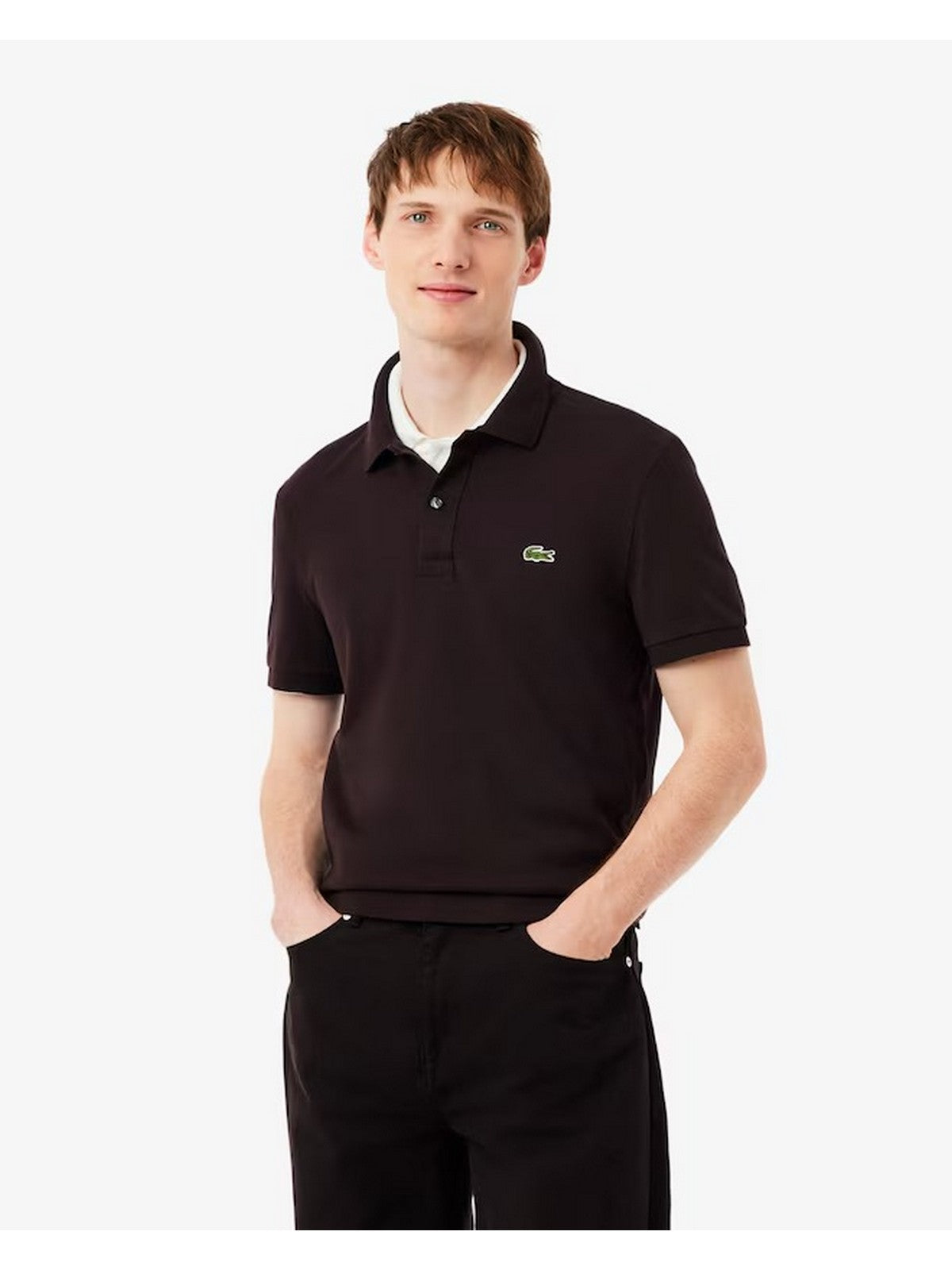 LACOSTE Polo Uomo PH4012 3LA Marrone