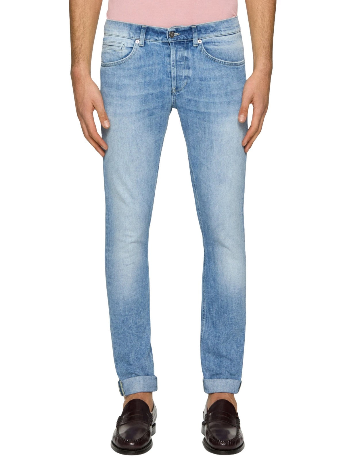 DONDUP Jeans Uomo George UP232 DS0107U IL4 800 Blu gioboutiqueweb