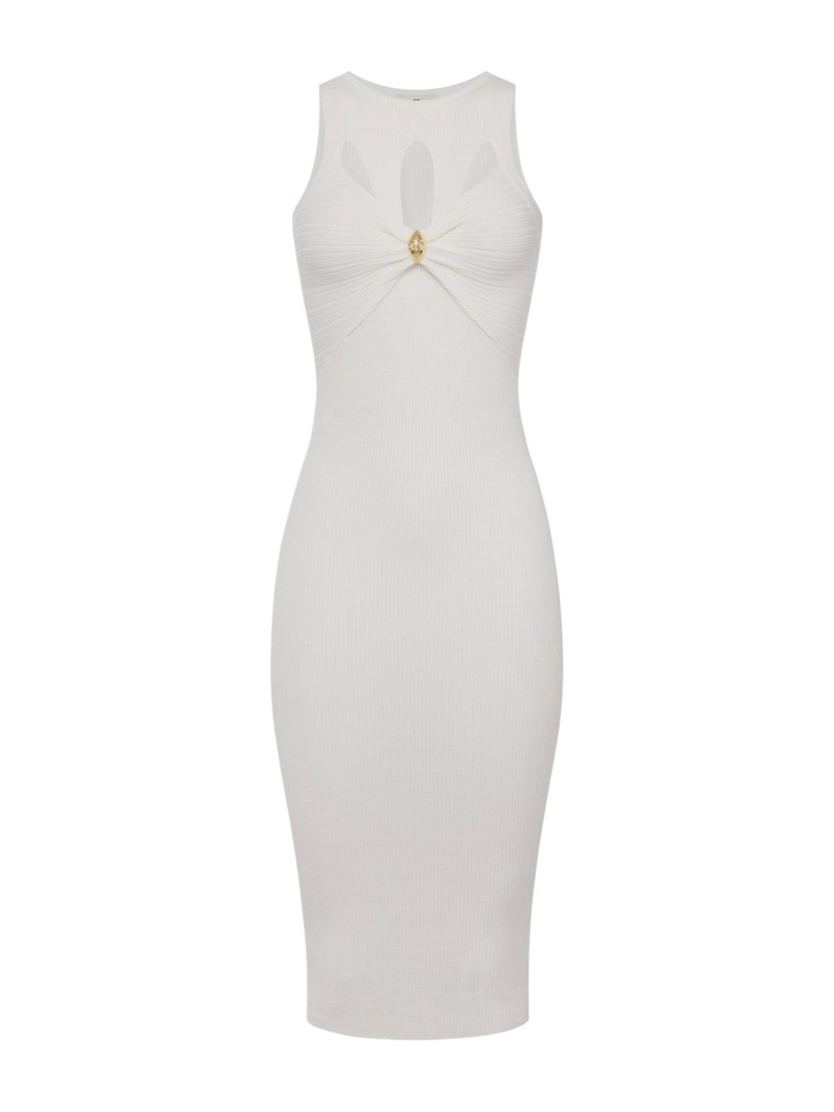 ELISABETTA FRANCHI Abito Donna AM63B51E2-360 Avorio gioboutiqueweb