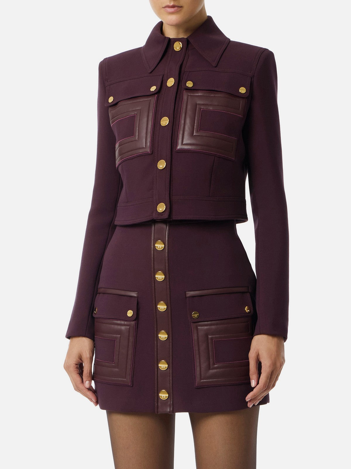 ELISABETTA FRANCHI Giacca Donna GI15957E2 EA4 MERLOT