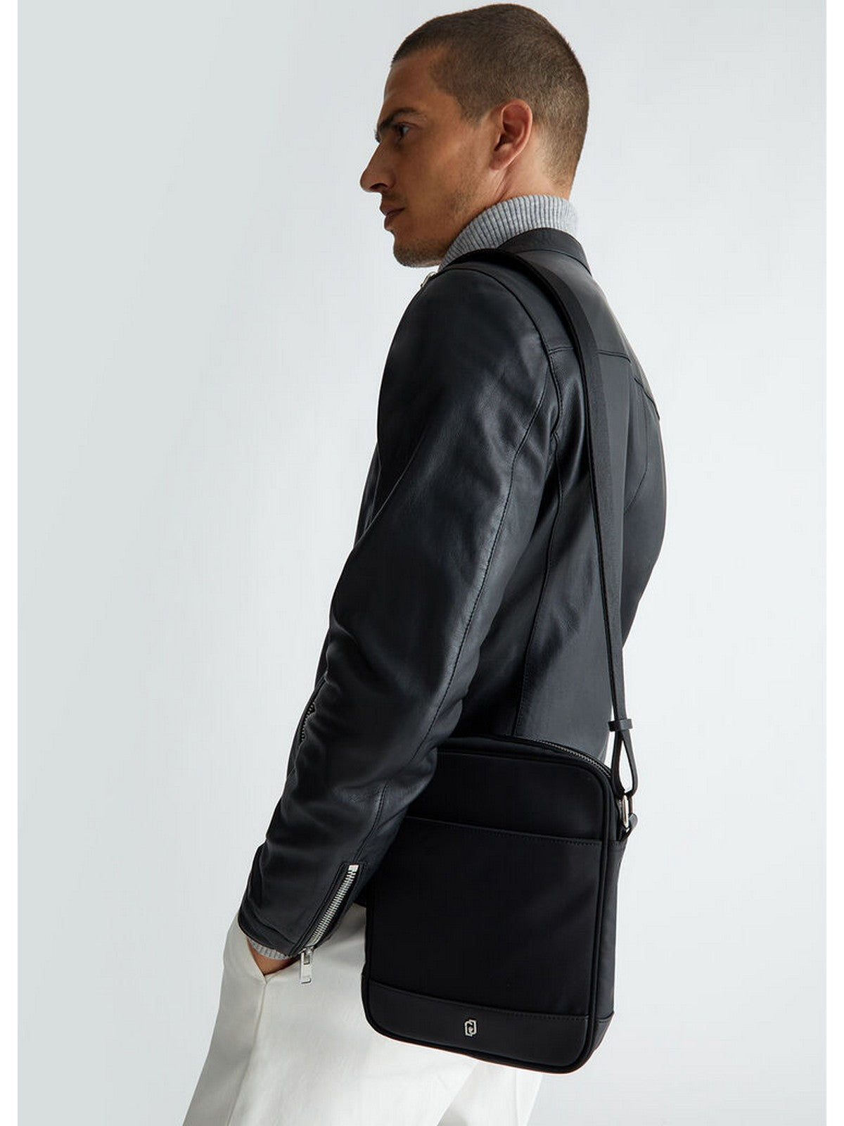 LIU JO UOMO Tracolla Uomo DF4009T2659 22222 Nero gioboutiqueweb