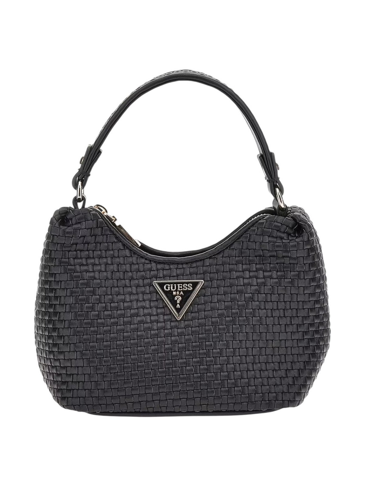 GUESS Borsa Donna Emelda Crossbody Top HWWG92 19730 BLA Nero gioboutiqueweb