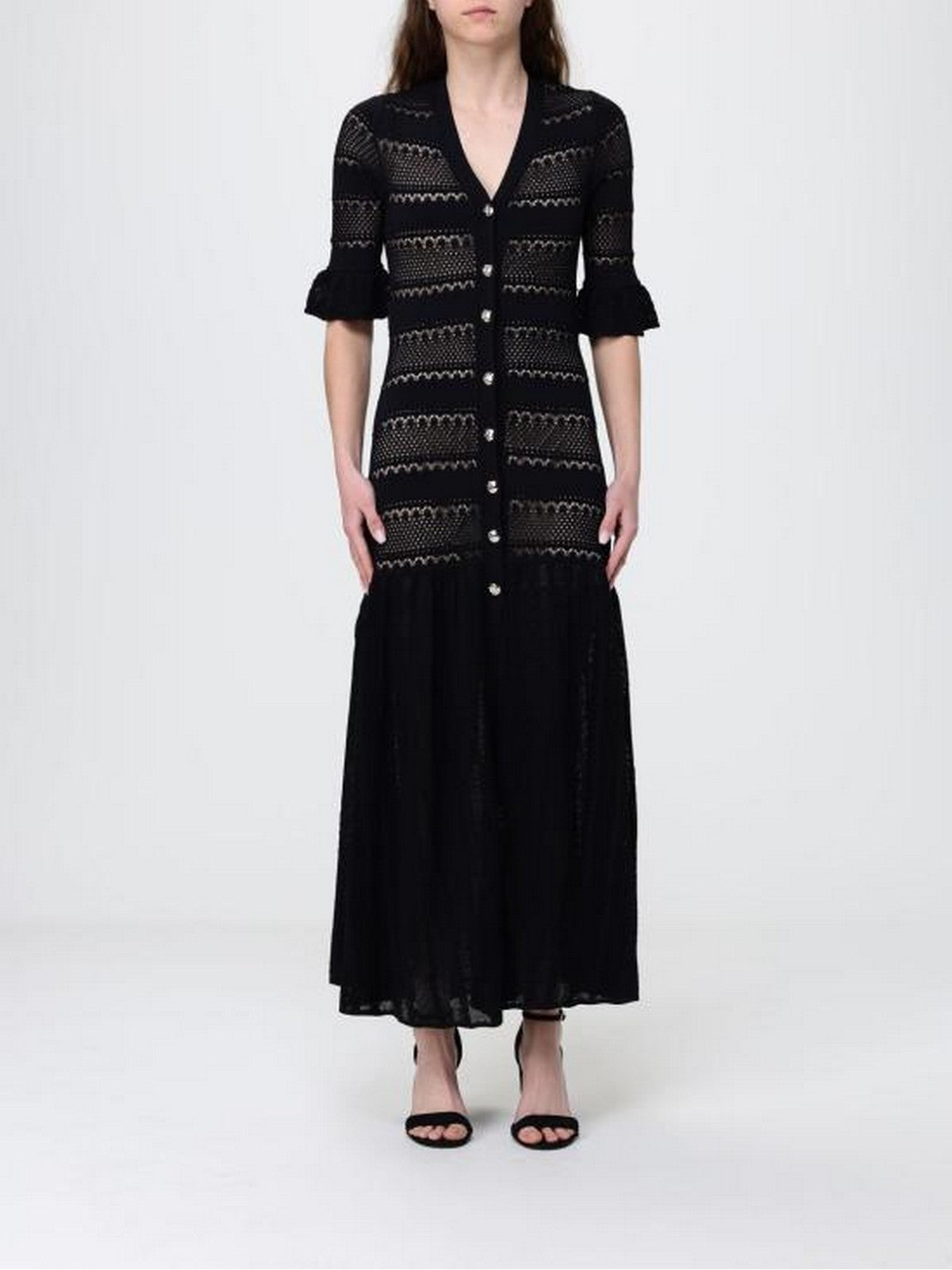 LIU JO BLACK Abito Donna CA6242MS55N 22222 Nero