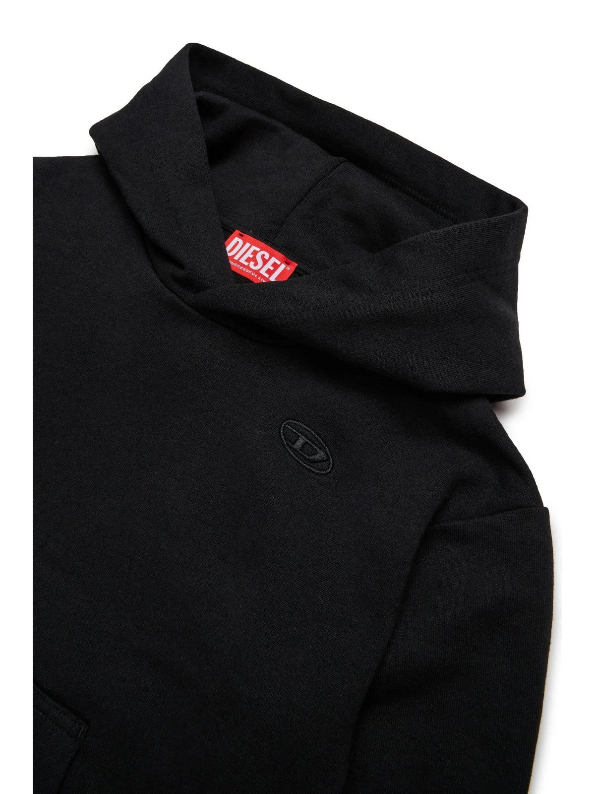 DIESEL Felpa Bambini e ragazzi J02275 0GYCJ K900 Nero gioboutiqueweb