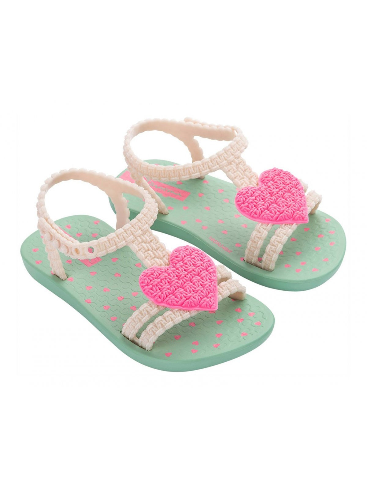 IPANEMA Sandalo Bambine e ragazze IP.81997 BC820 GREEN/BEIGE/PINK gioboutiqueweb