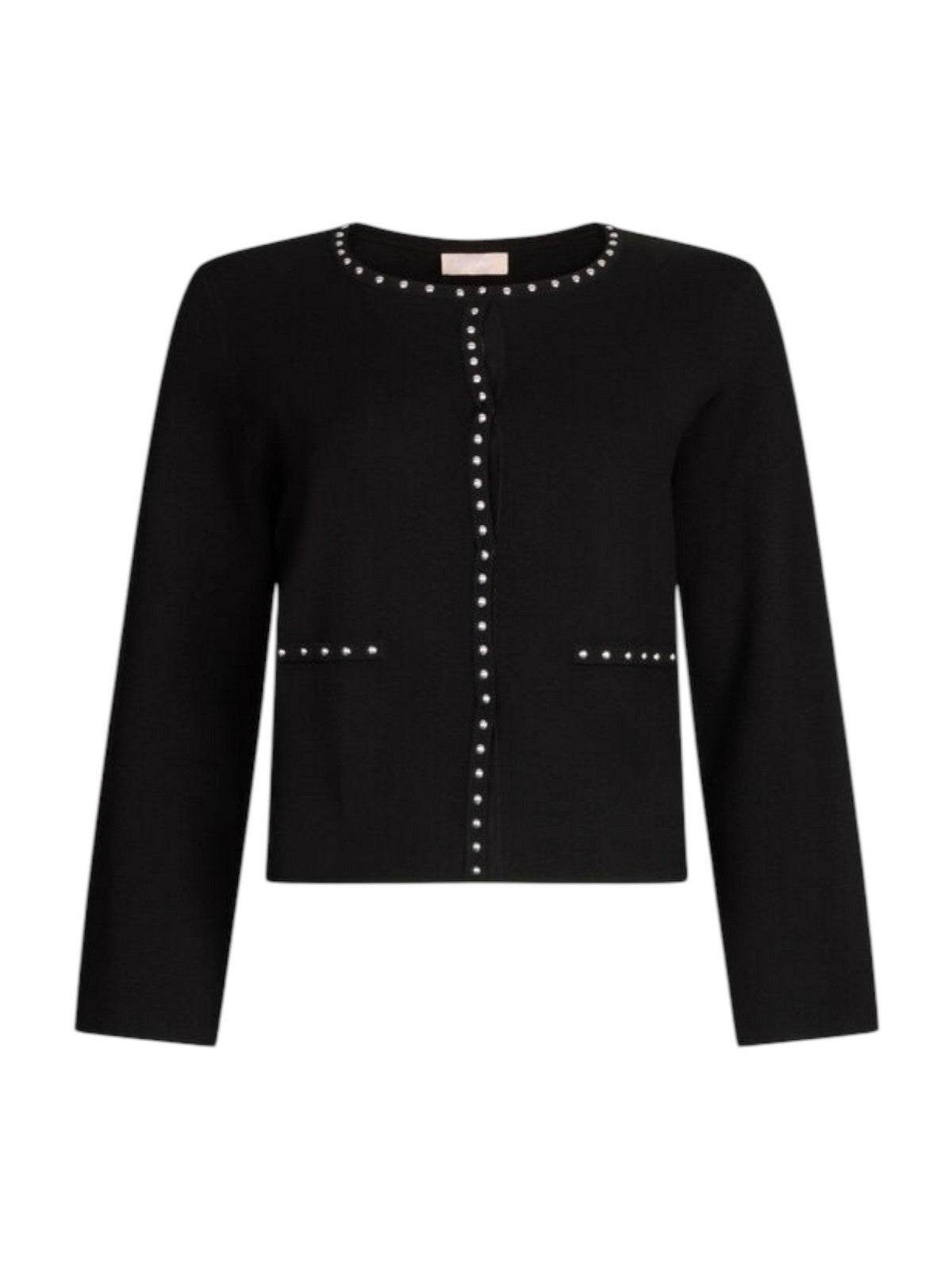 LIU JO WHITE Giacca Donna WA5384MS99E 22222 Nero gioboutiqueweb