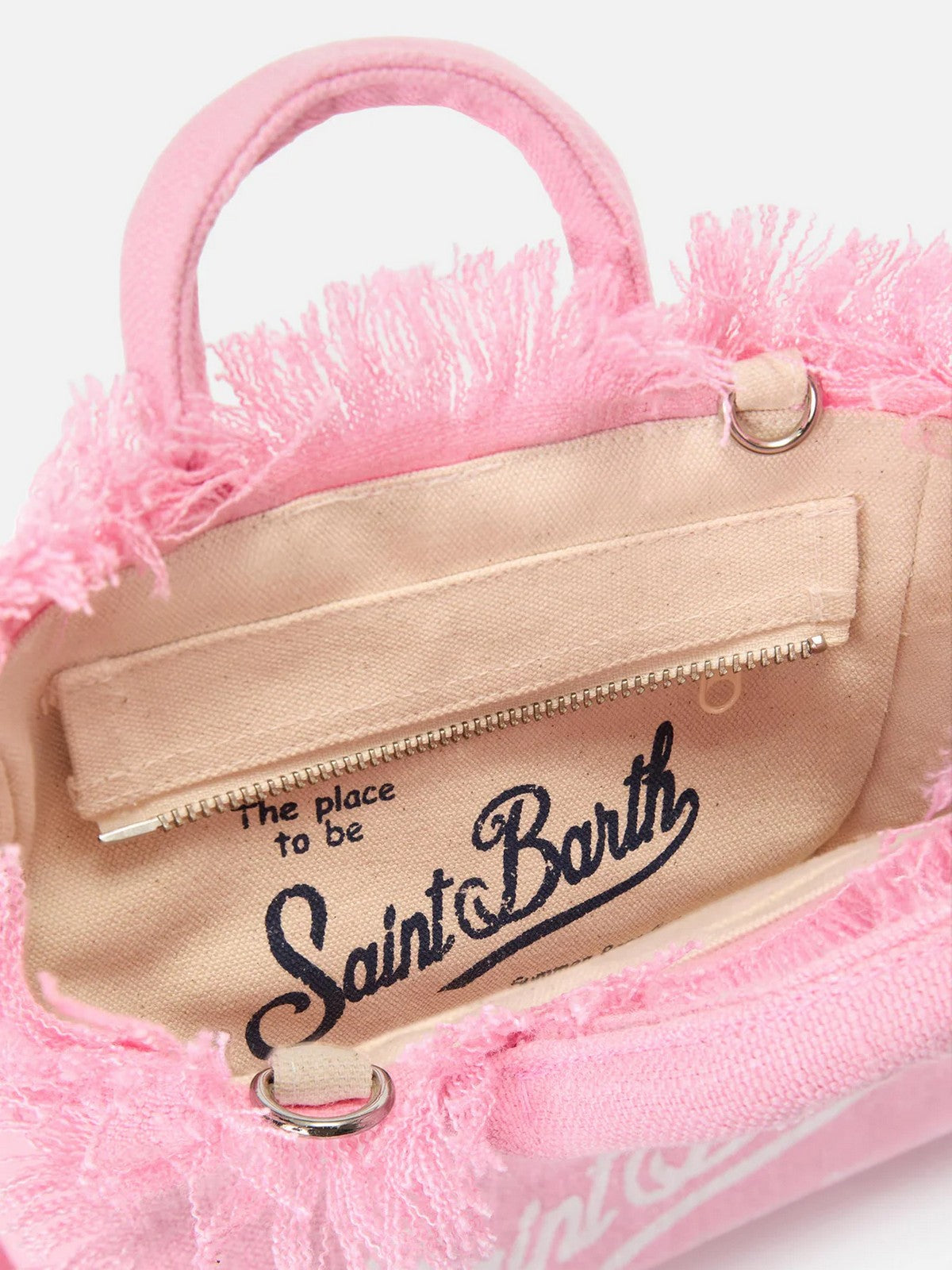 MC2 SAINT BARTH Borsa Donna VANITY MINI LINEN 00142L LINEN 21 PINK