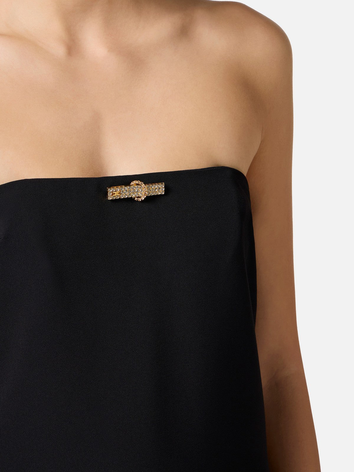 ELISABETTA FRANCHI Vestido femenino ABB4652E2-110 Negro