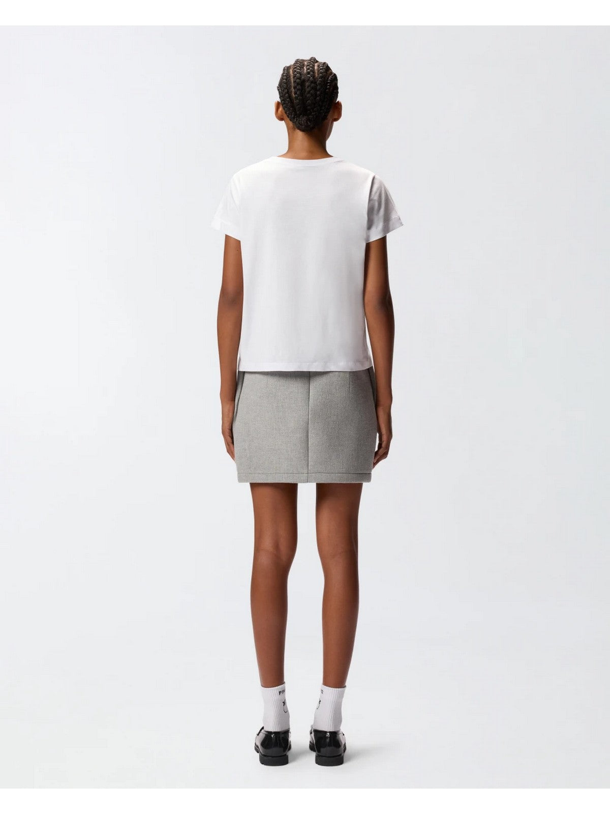 PINKO T-shirt Donna BASICO T-SHIRT 100373-A2RE Z04 BIANCO BRILL.