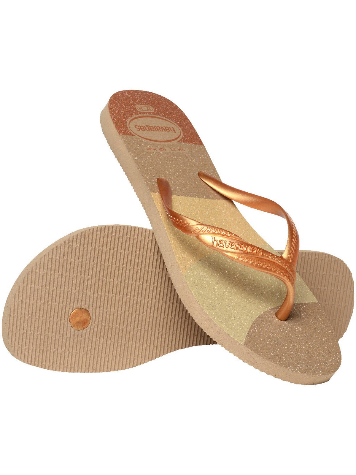 HAVAIANAS Infradito Donna Hav. Fantasy gloss 4145643.0121 BEIGE gioboutiqueweb
