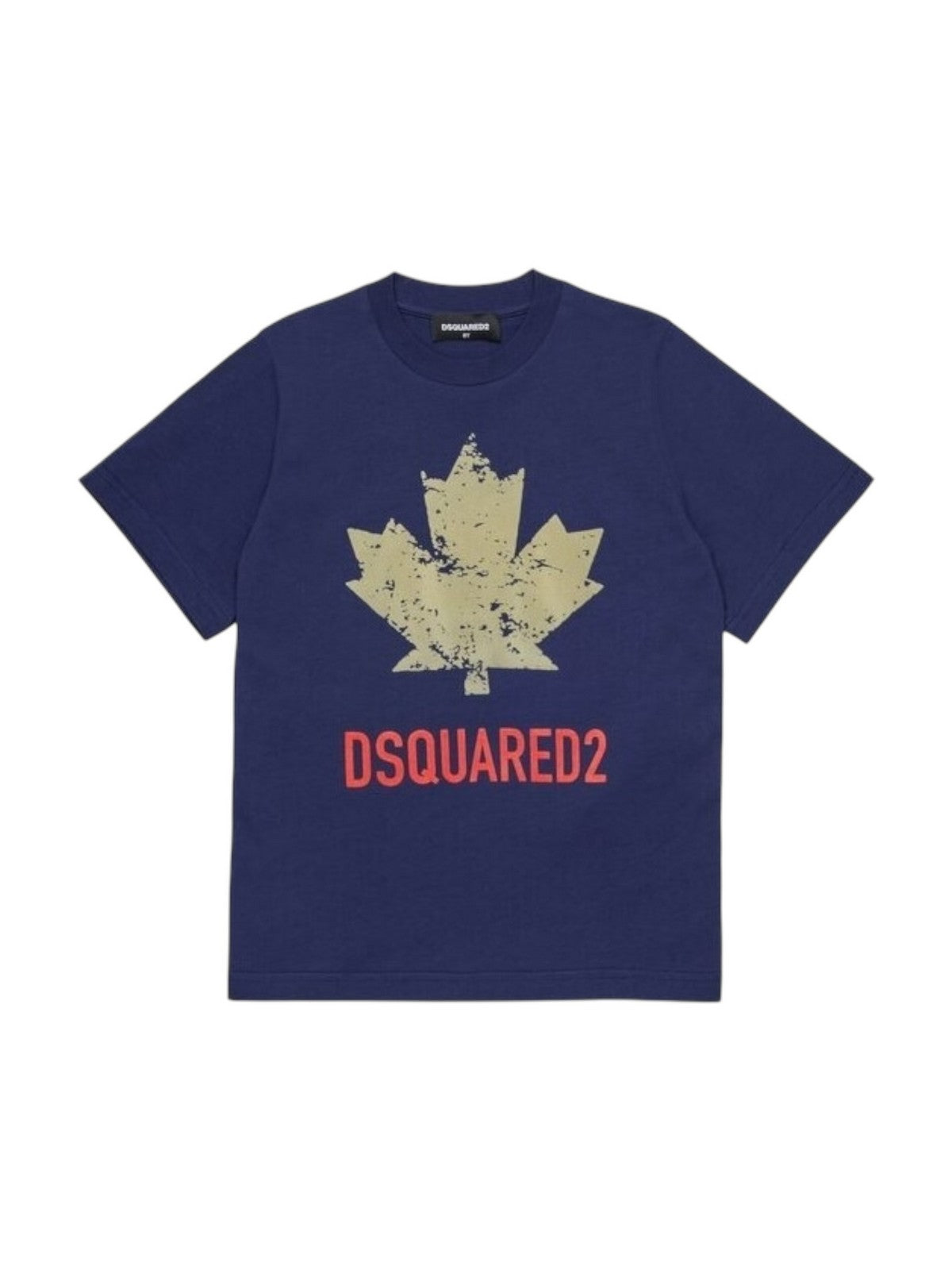 DSQUARED2 T-shirt Bambini e ragazzi DQ2982 D00XM DQ864 PEACOAT BLUE gioboutiqueweb