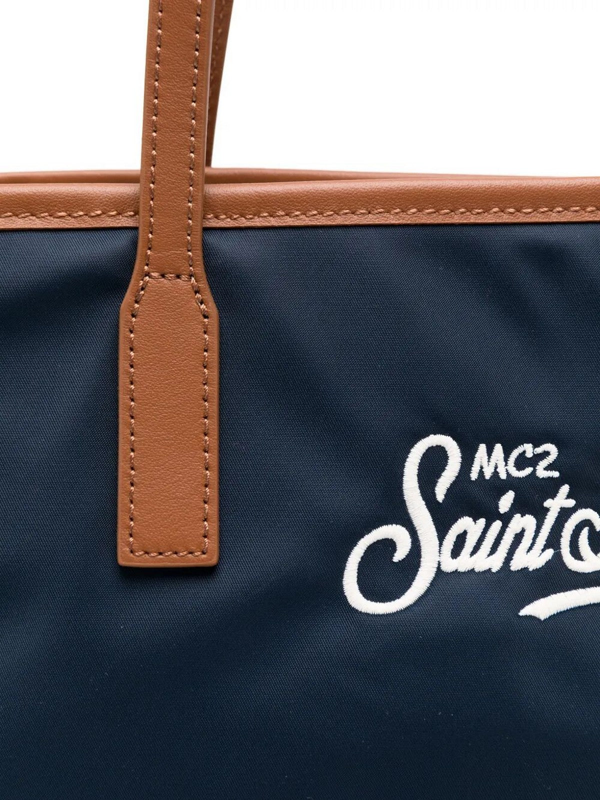 MC2 SAINT BARTH Borsa Donna CITY BAG MID NYLON 01823L BLU