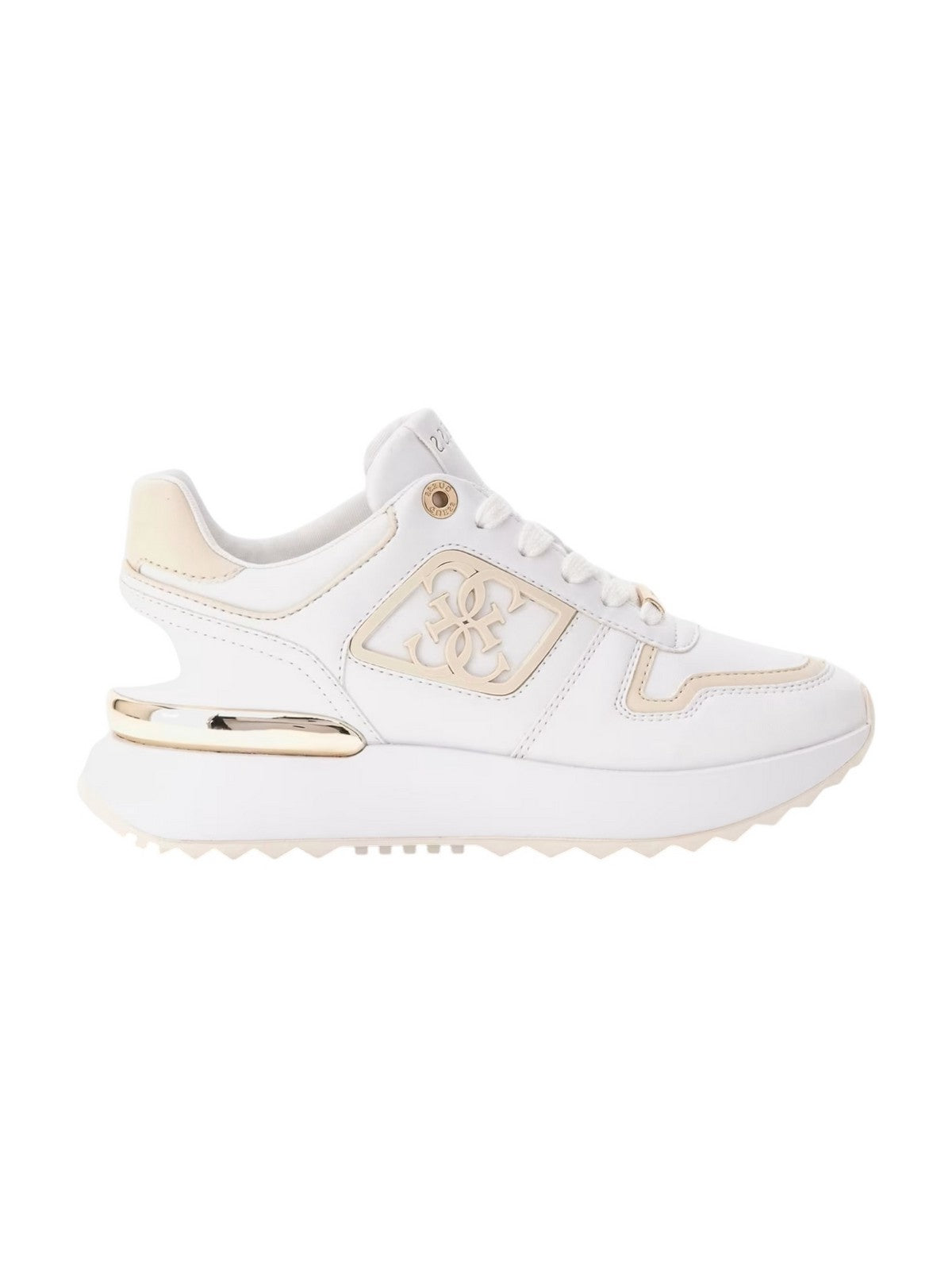 GUESS Sneaker Donna KOYAA FLJKOY ELE12 WHICR Bianco gioboutiqueweb